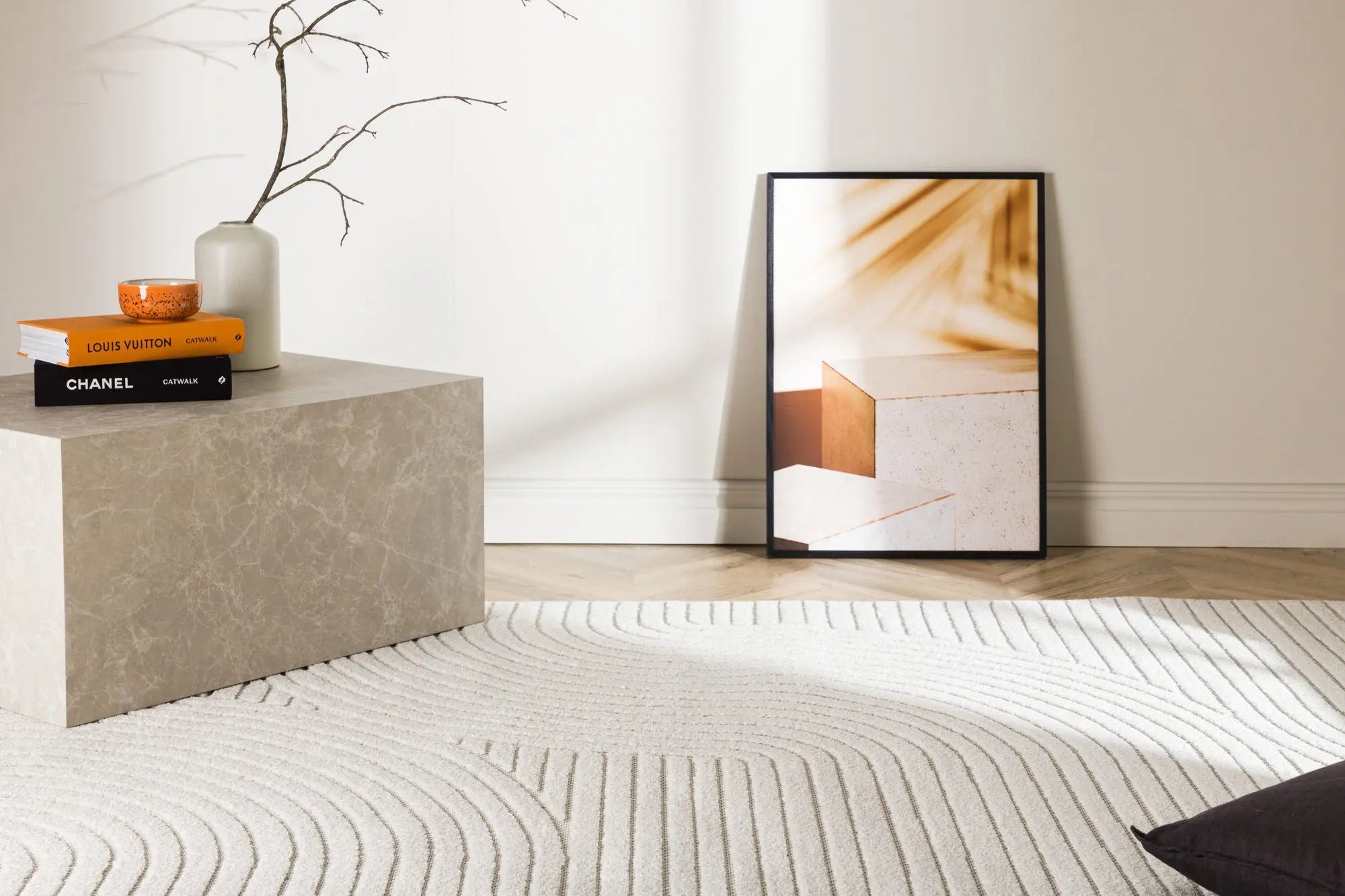 Tapis rectangulaire Vince - 290*200cm - 200 x 290 - Polypropylène