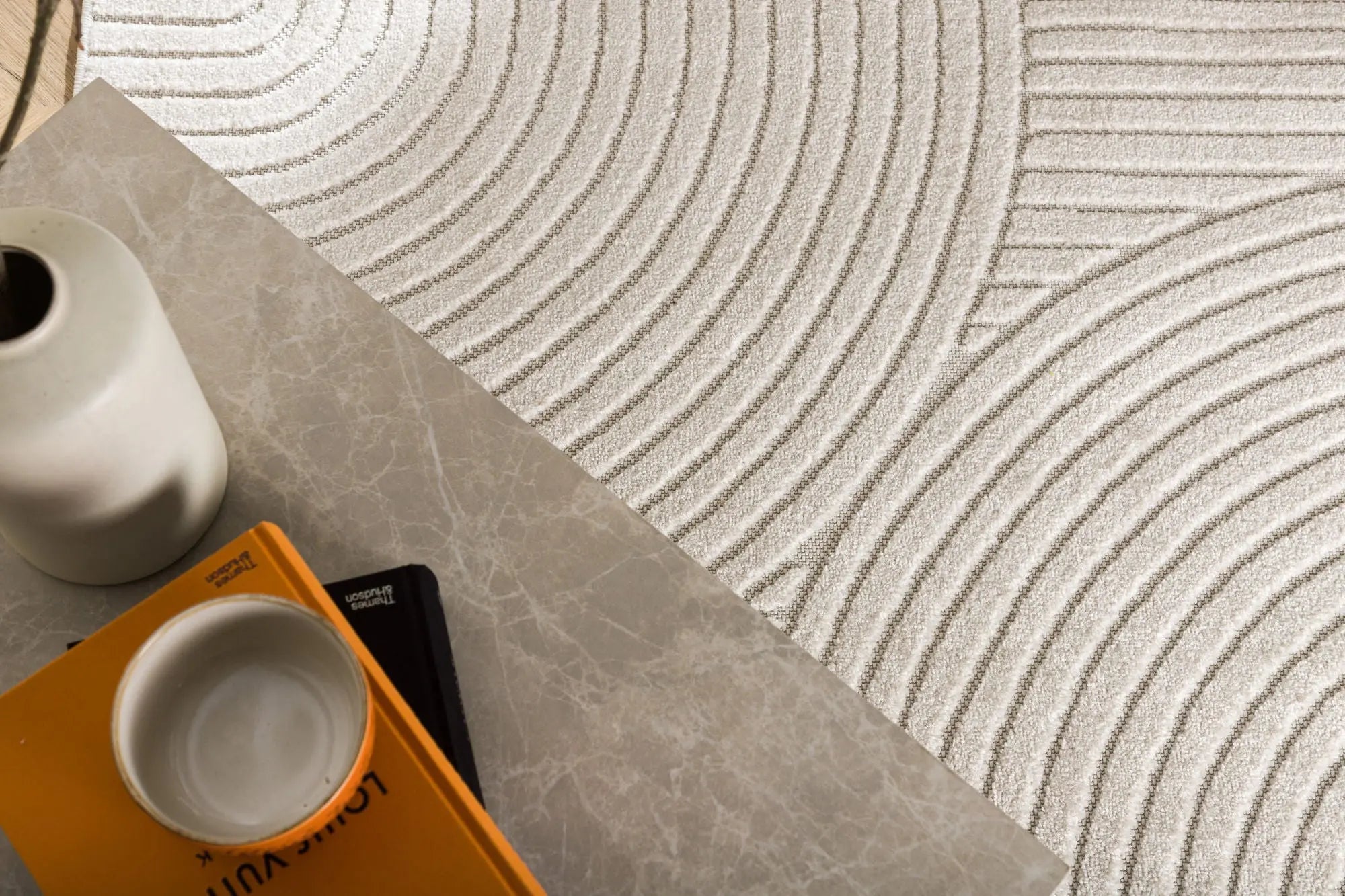Tapis rectangulaire Vince - 290*200cm - 200 x 290 - Polypropylène