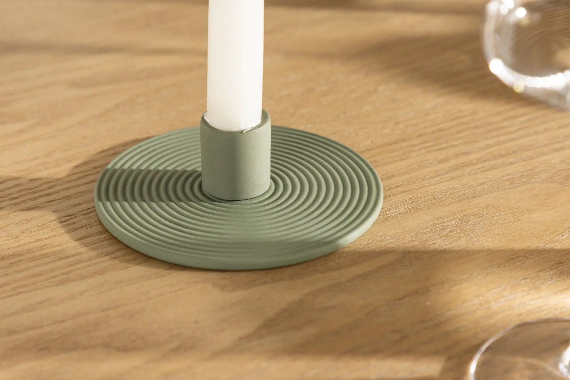 Bougeoir Dian - ø12 - Color clay