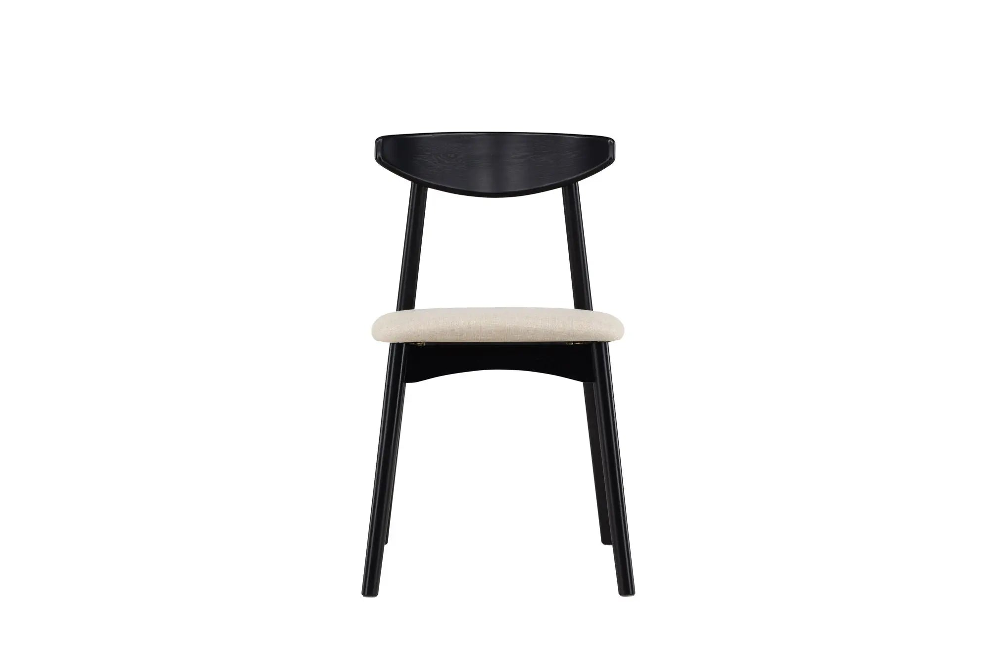 Lot de 2 chaises de salle à manger Ven - 47x54x80cm - Chêne