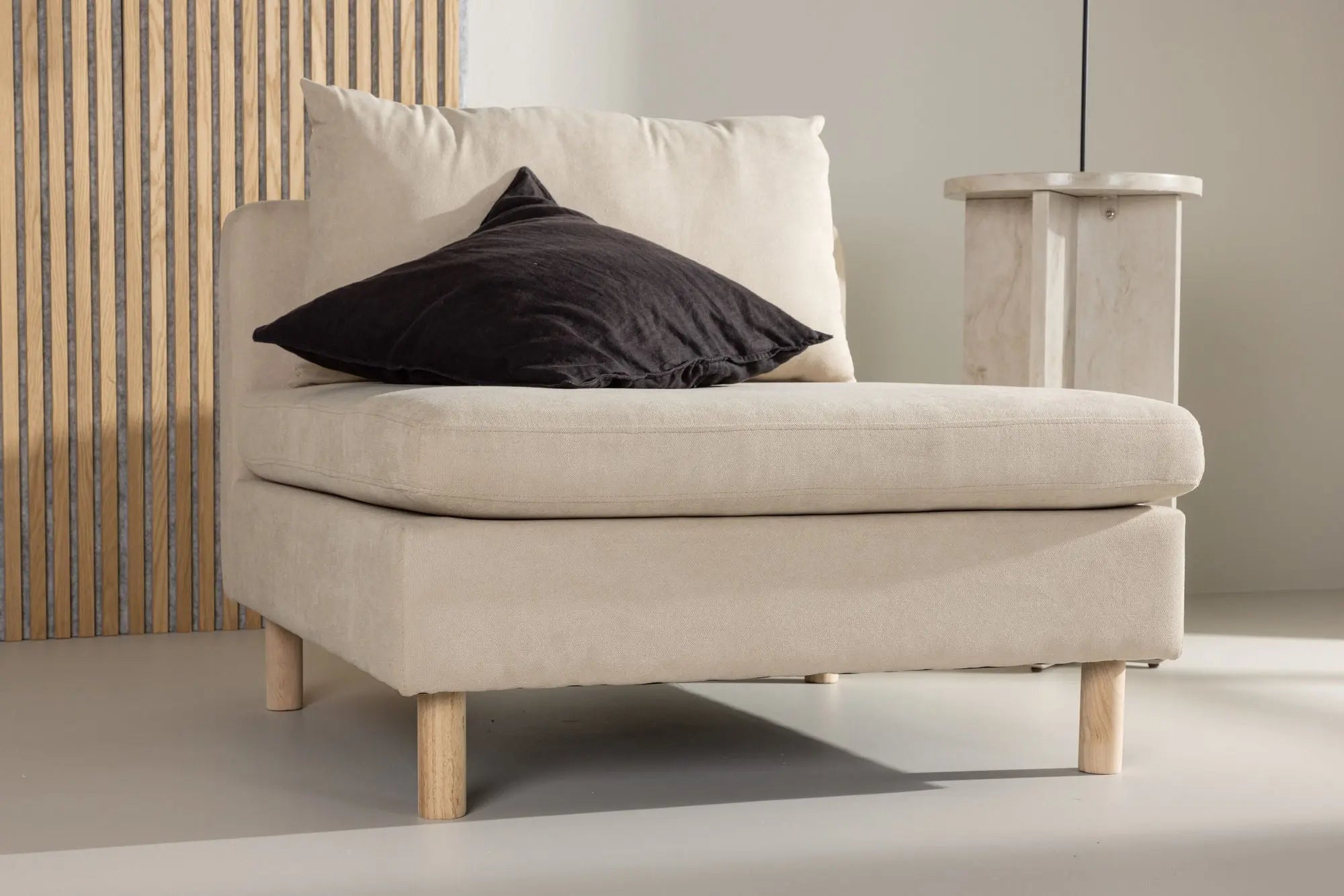 Canapé simple Zero - 94 x 102 - Tissu