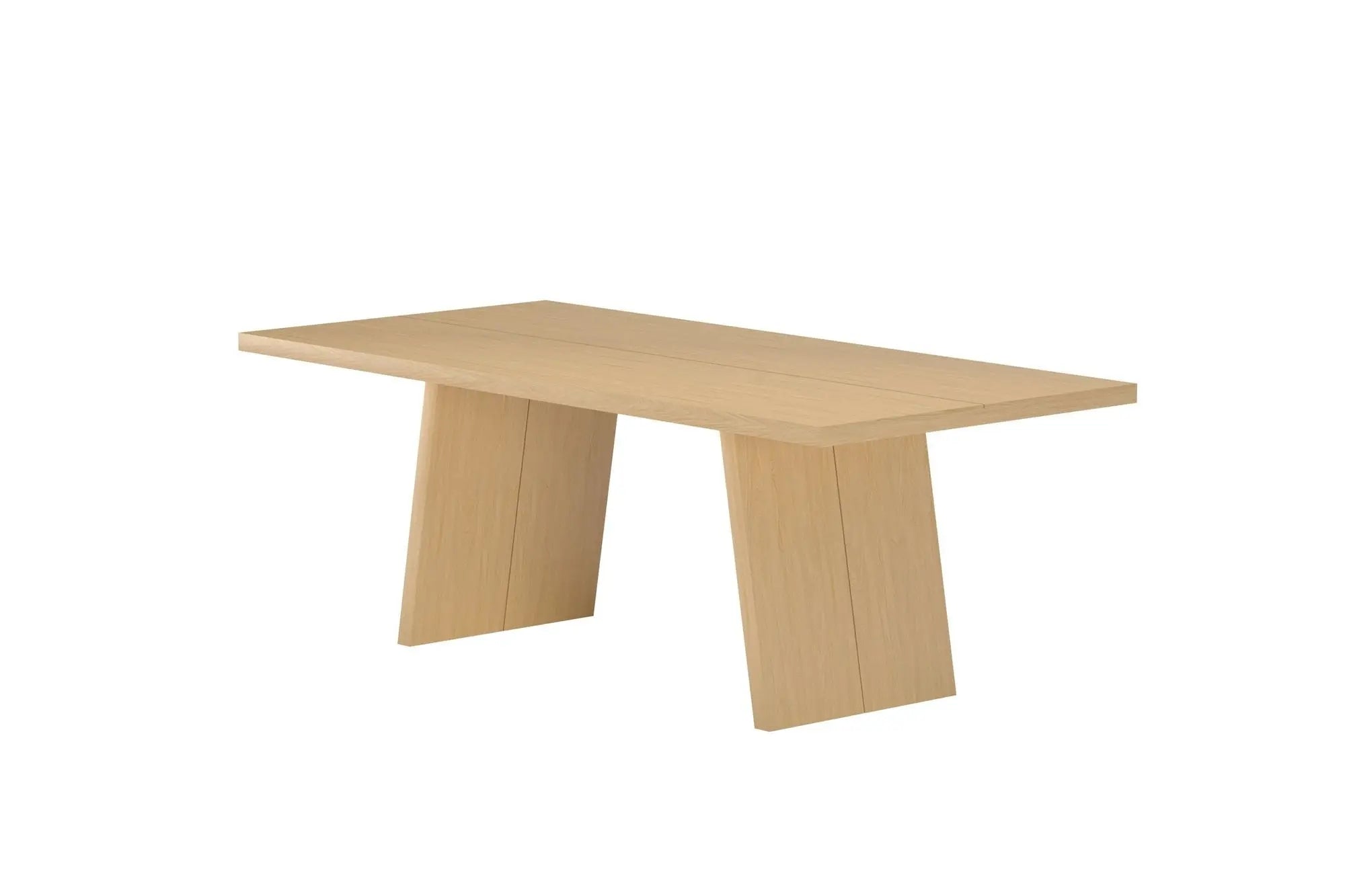 Logga Dining Table - Nature / MDF w Veneer Loome