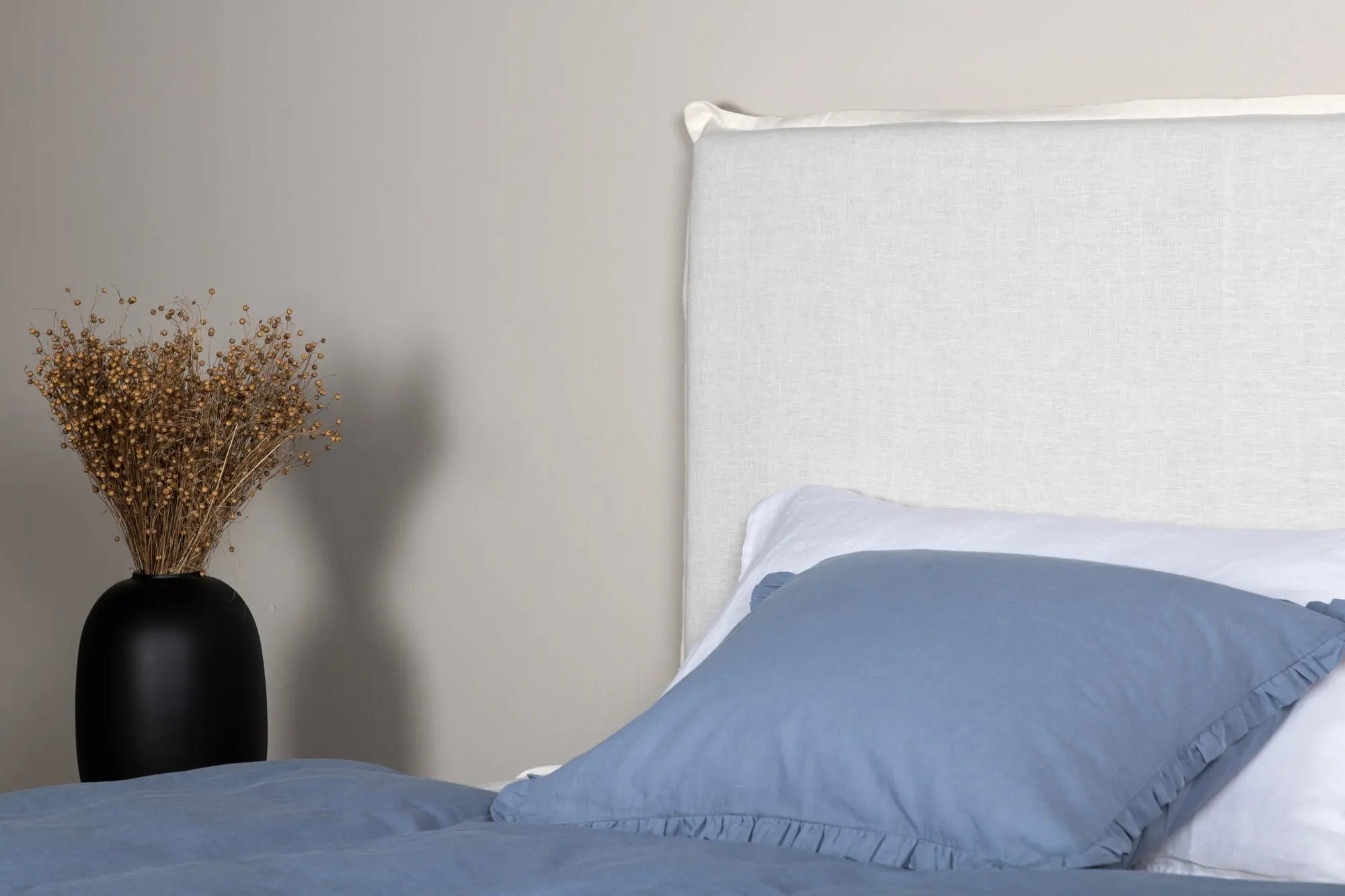Housse de tête de lit Signe - 140 x 180 - Polyester Lin