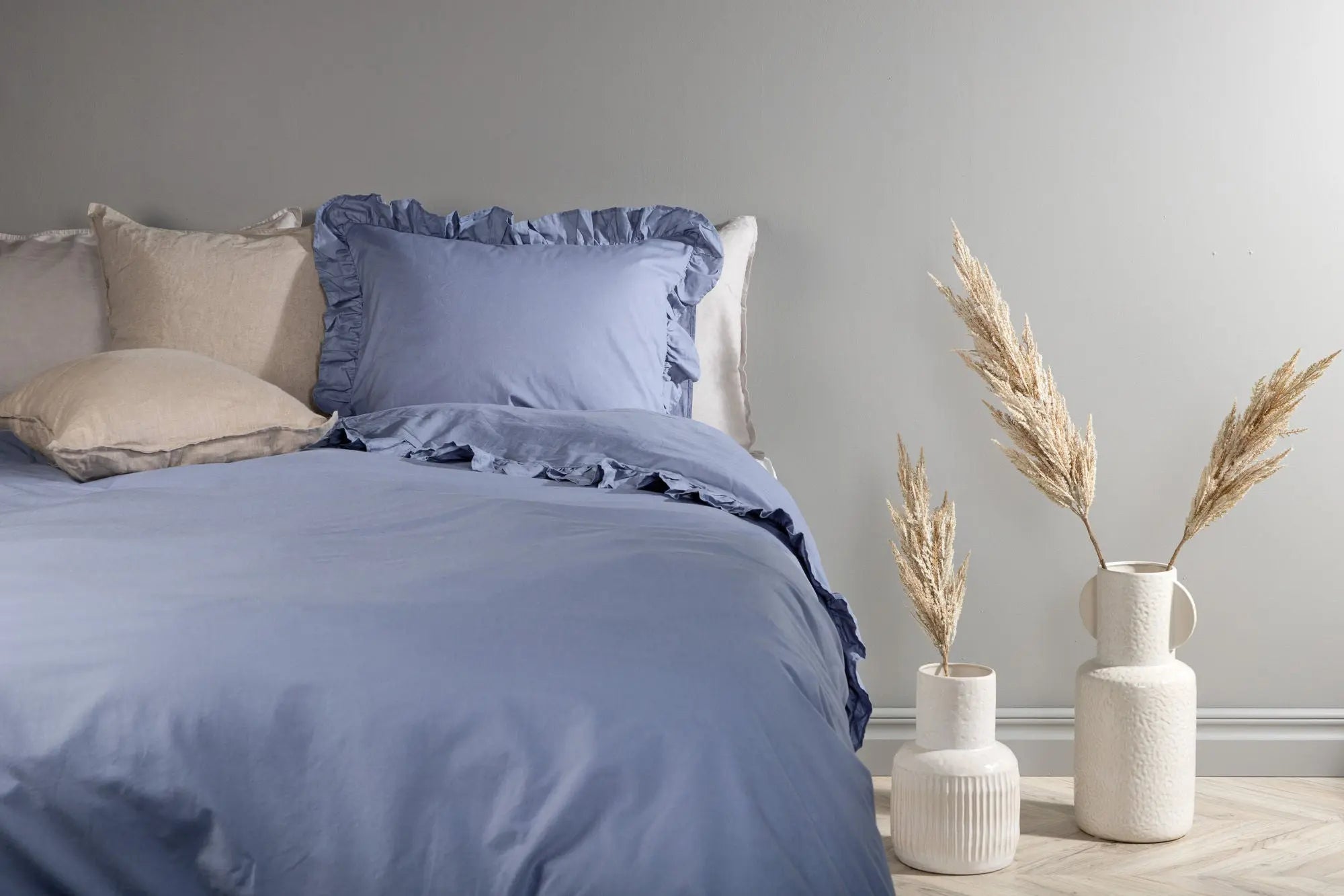 Parure de lit en coton Levi - 150 x 200 - Coton