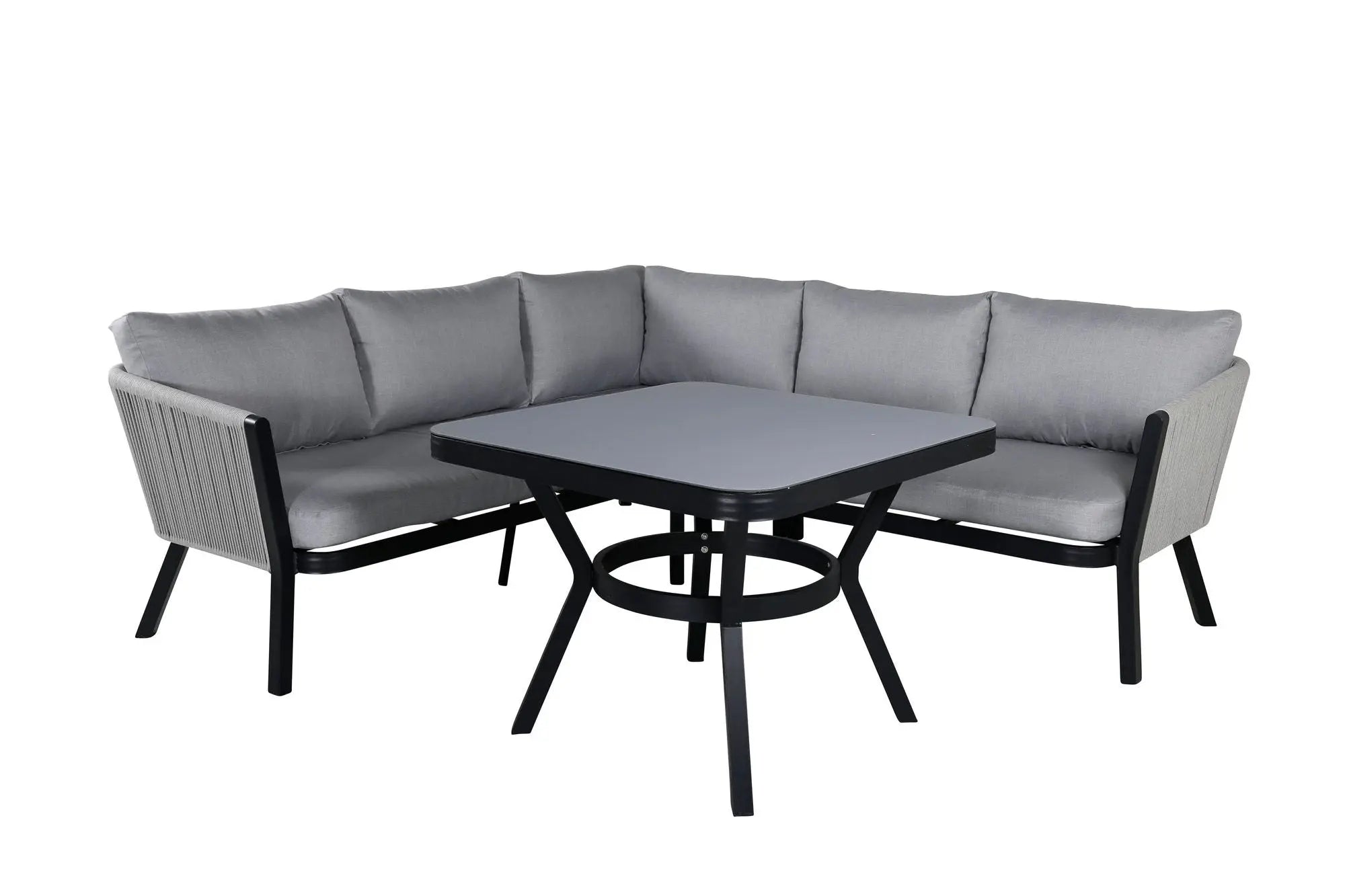Ensemble canapé d'angle Virya Loome