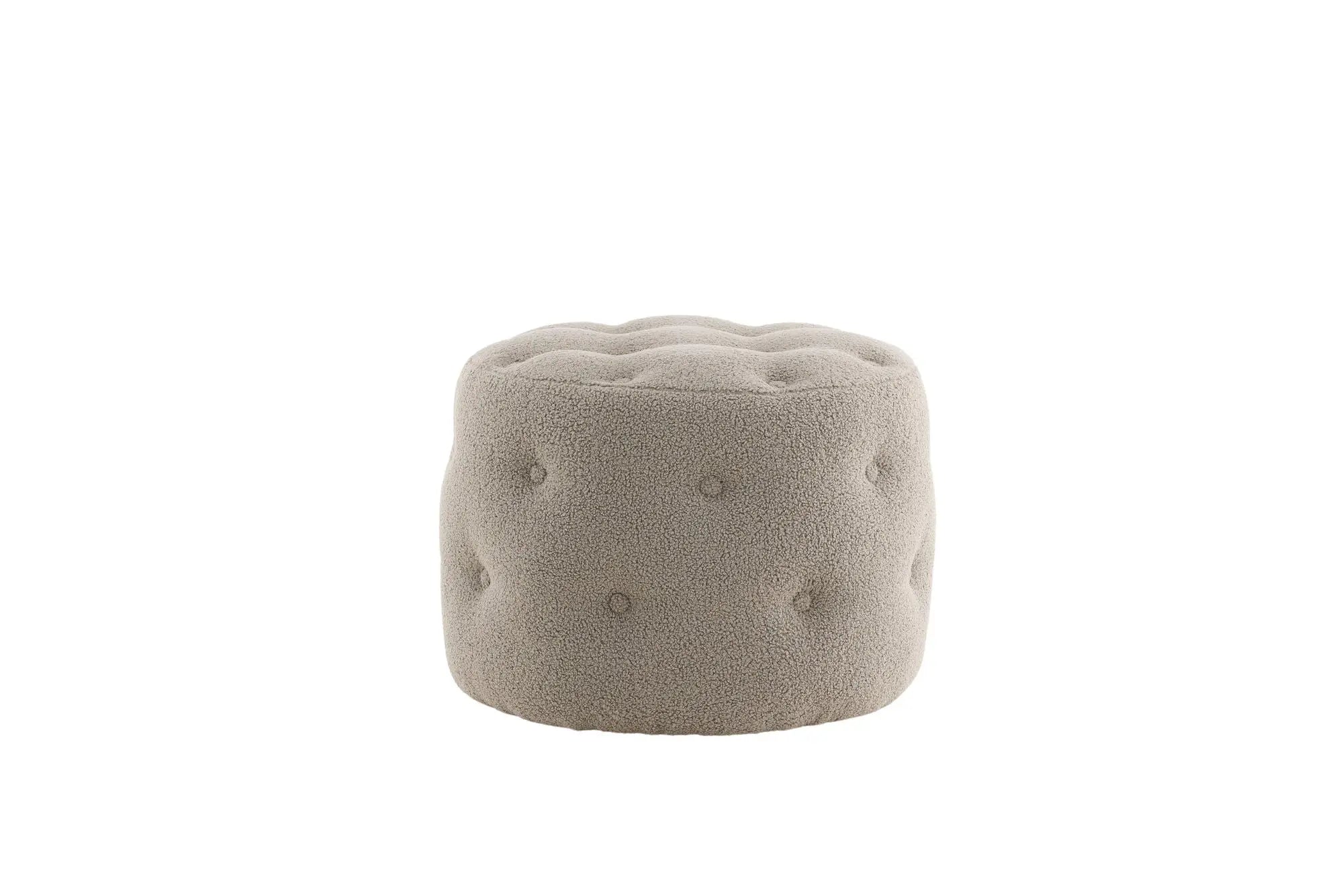 Pouf Benjamin - ø55 - Nounours en polyester