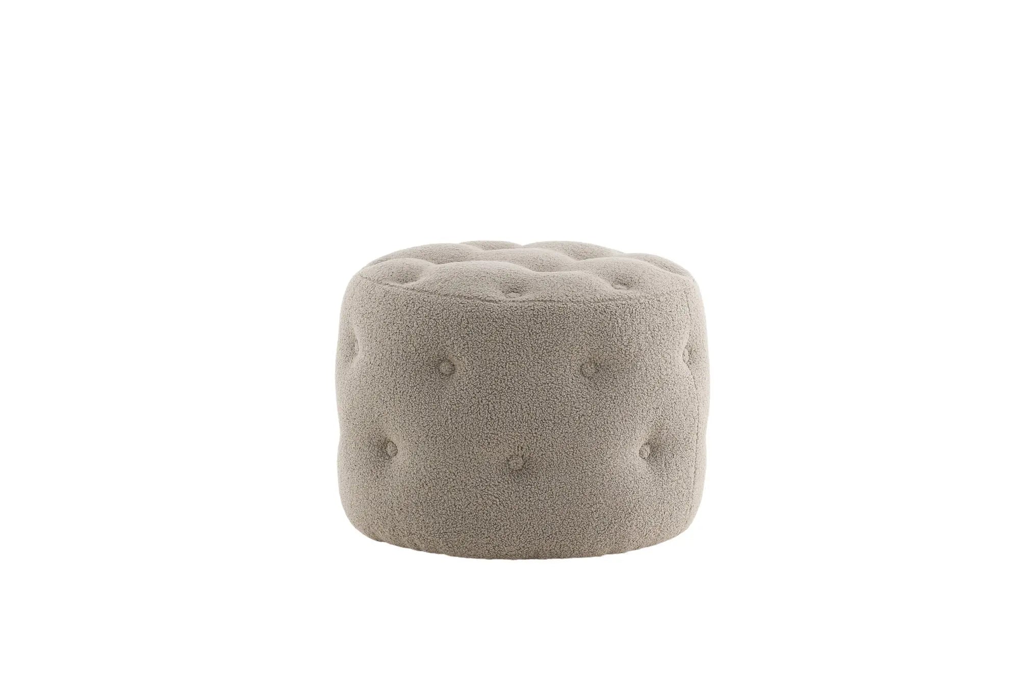 Pouf Benjamin - ø55 - Nounours en polyester