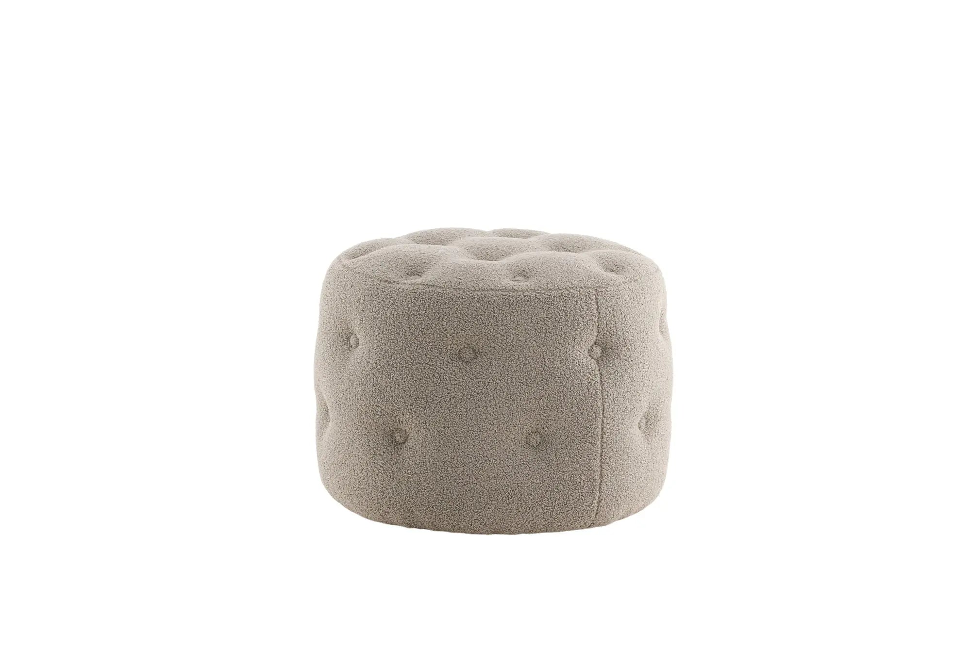Pouf Benjamin - ø55 - Nounours en polyester