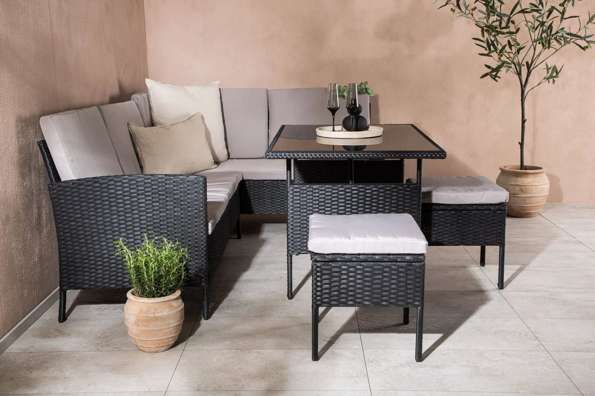 Ensemble de canapés d'angle Knock Loome