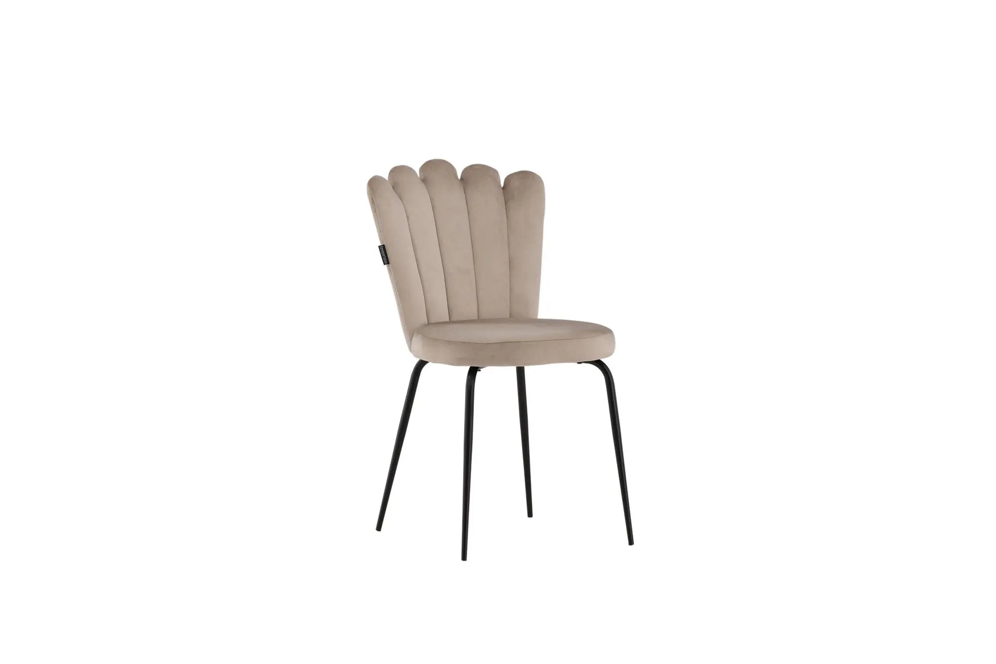 Lot de 2 chaises de salle à manger Limhamn - 42 x 44 x 82 - Polyester Velvet