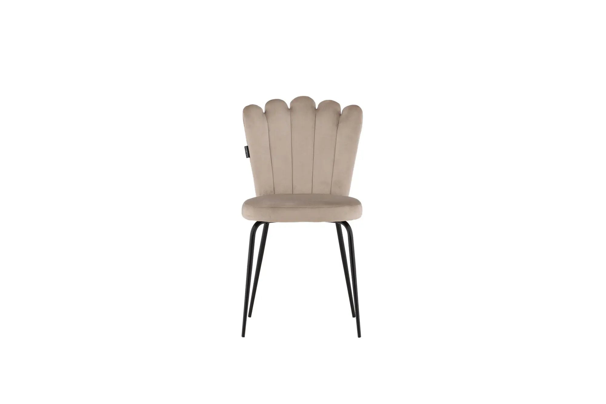 Lot de 2 chaises de salle à manger Limhamn - 42 x 44 x 82 - Polyester Velvet