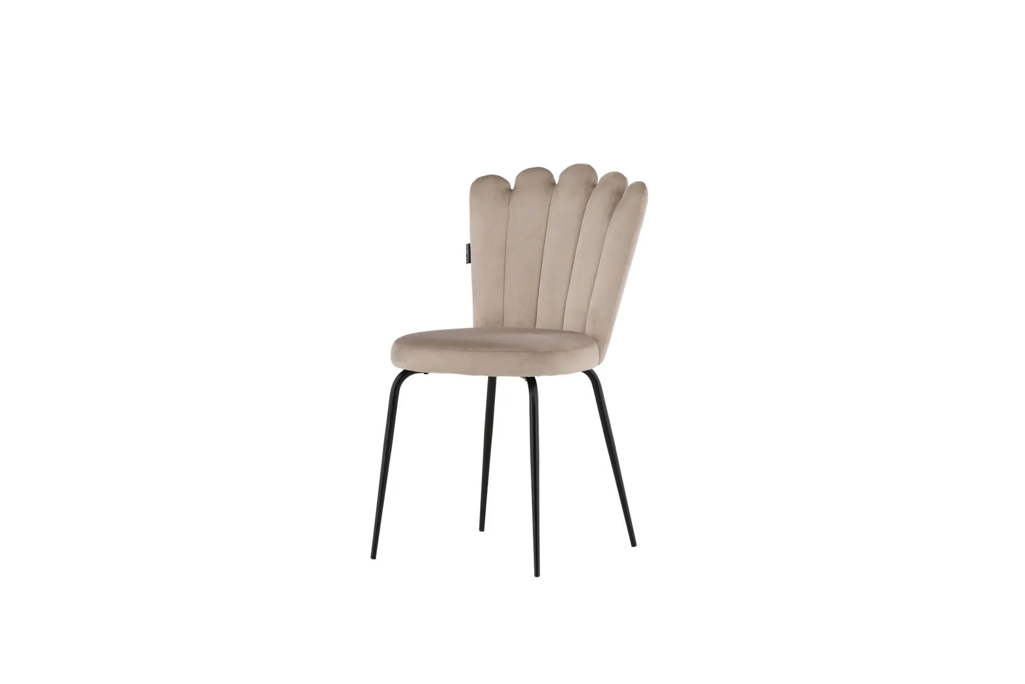 Lot de 2 chaises de salle à manger Limhamn - 42 x 44 x 82 - Polyester Velvet