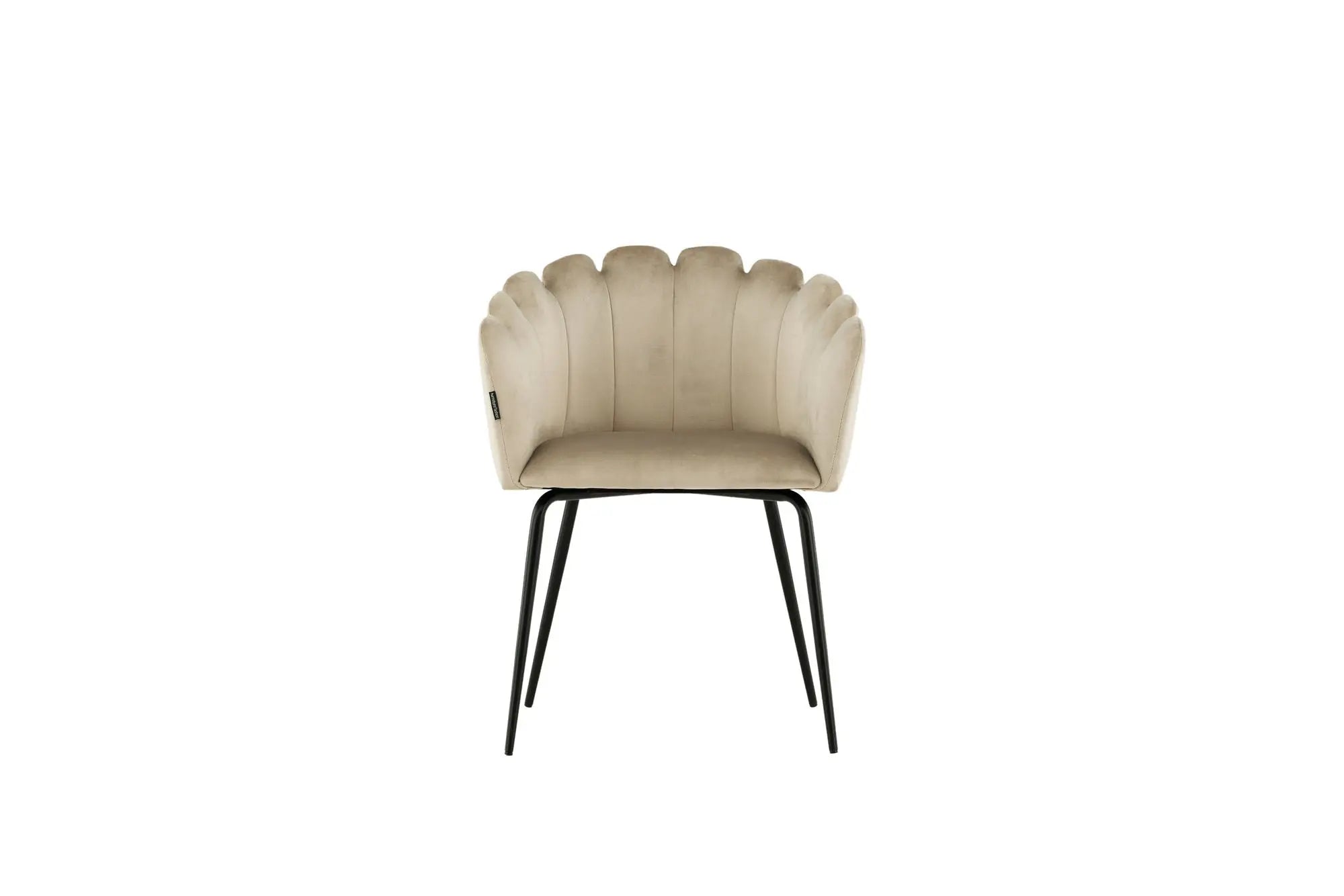 Lot de 2 chaises de salle à manger Limhamn - 51 x 52 x 76,5 - Polyester Velvet