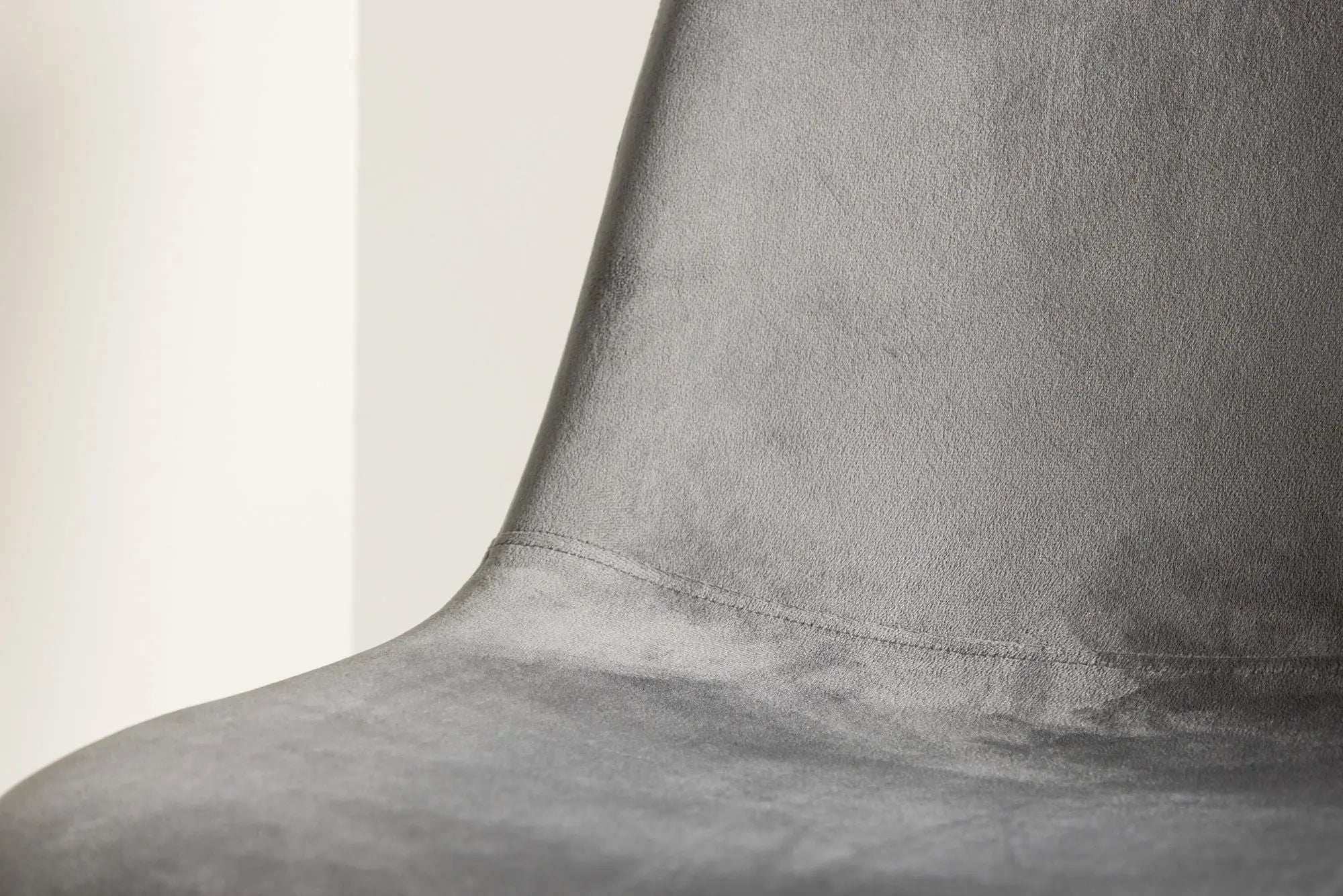Lot de 2 chaises de salle à manger Polar - 53 x 88 x 46 - Polyester Velvet
