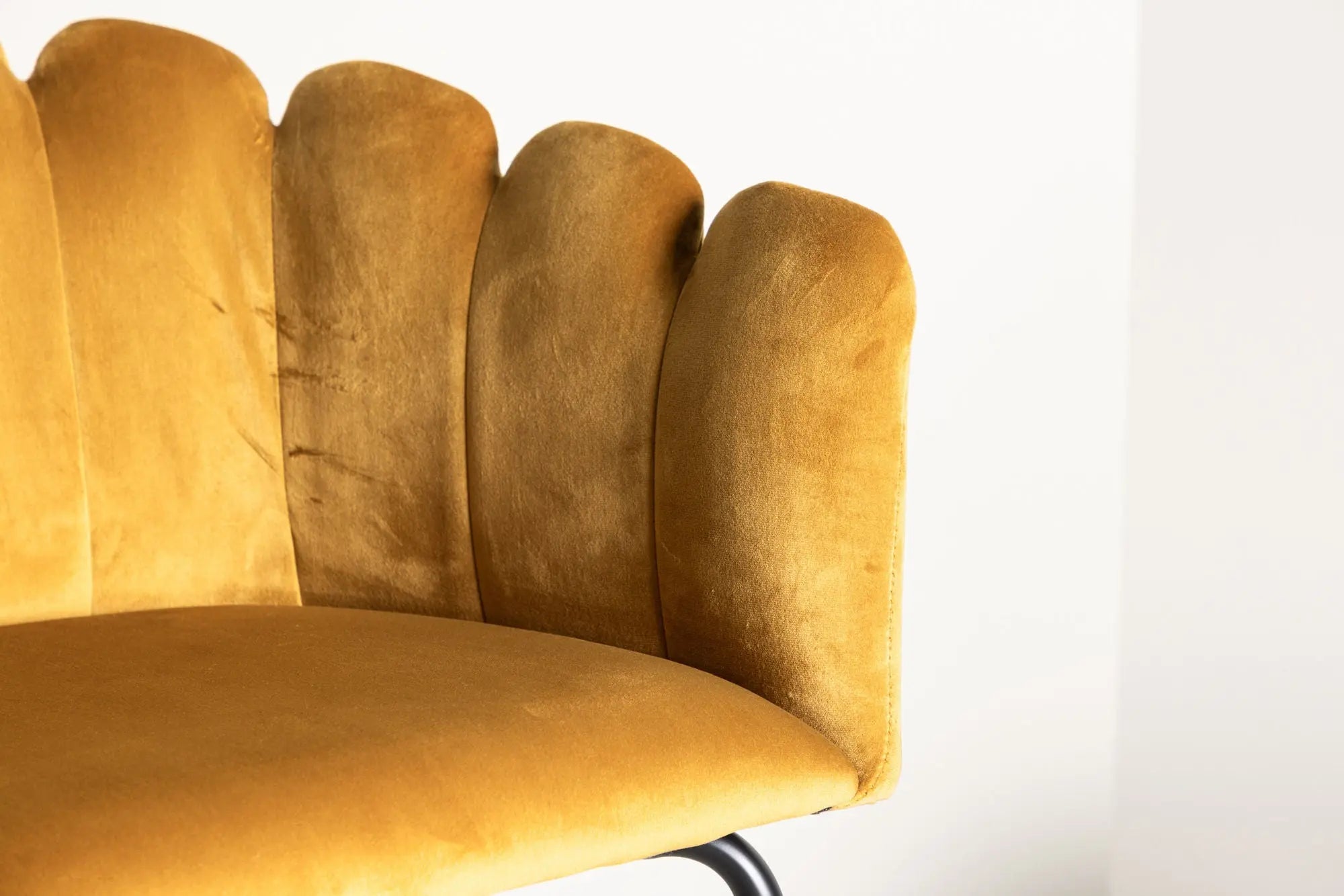Chaise de salle à manger Limhamn - 54 x 61 x 76,56 - Polyester Velvet