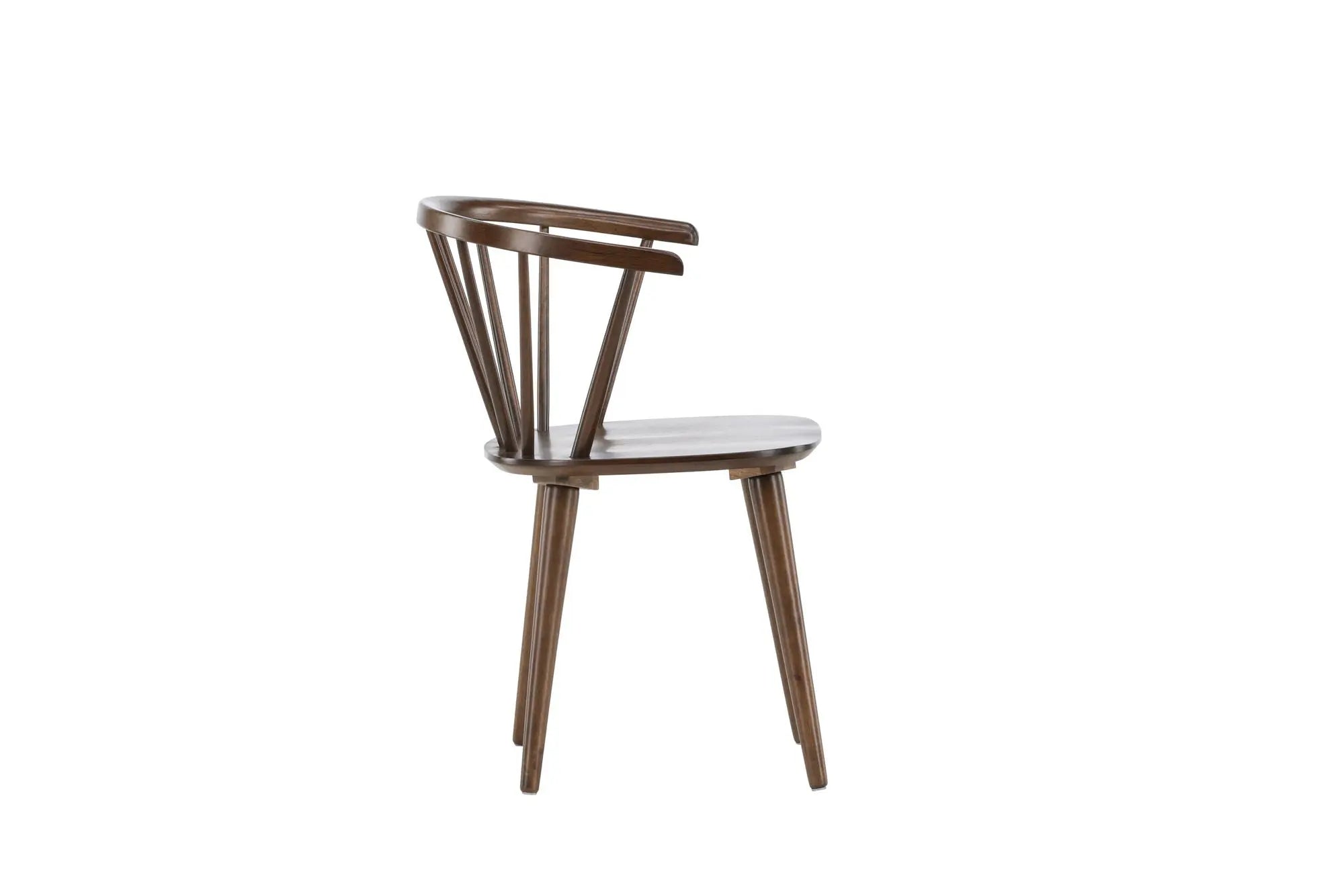 Lot de 2 chaises de salle à manger Bobby - 53x55x76 - Hévéas