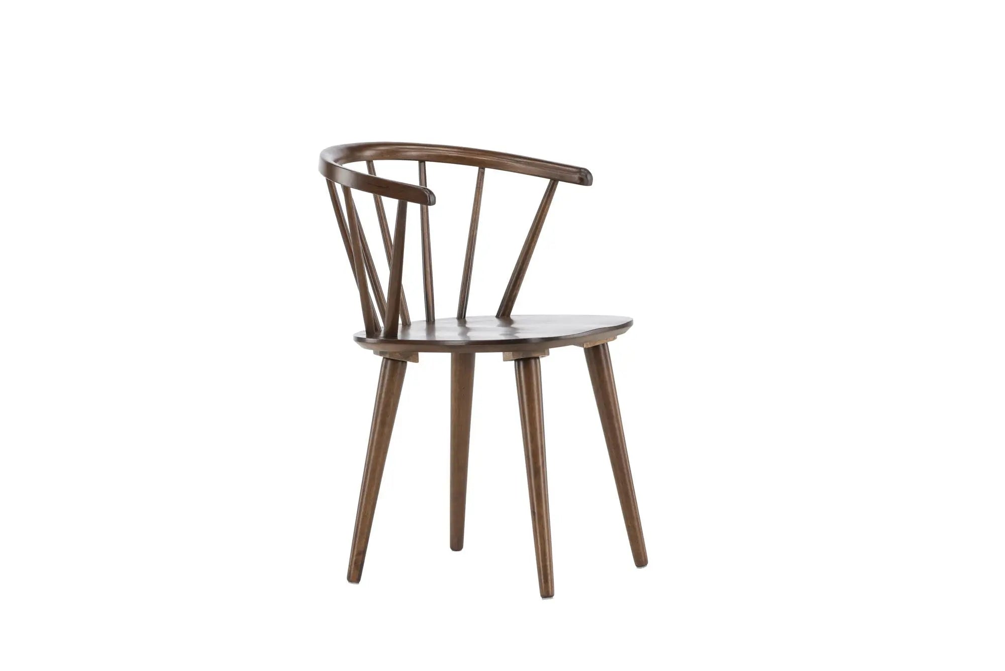 Lot de 2 chaises de salle à manger Bobby - 53x55x76 - Hévéas
