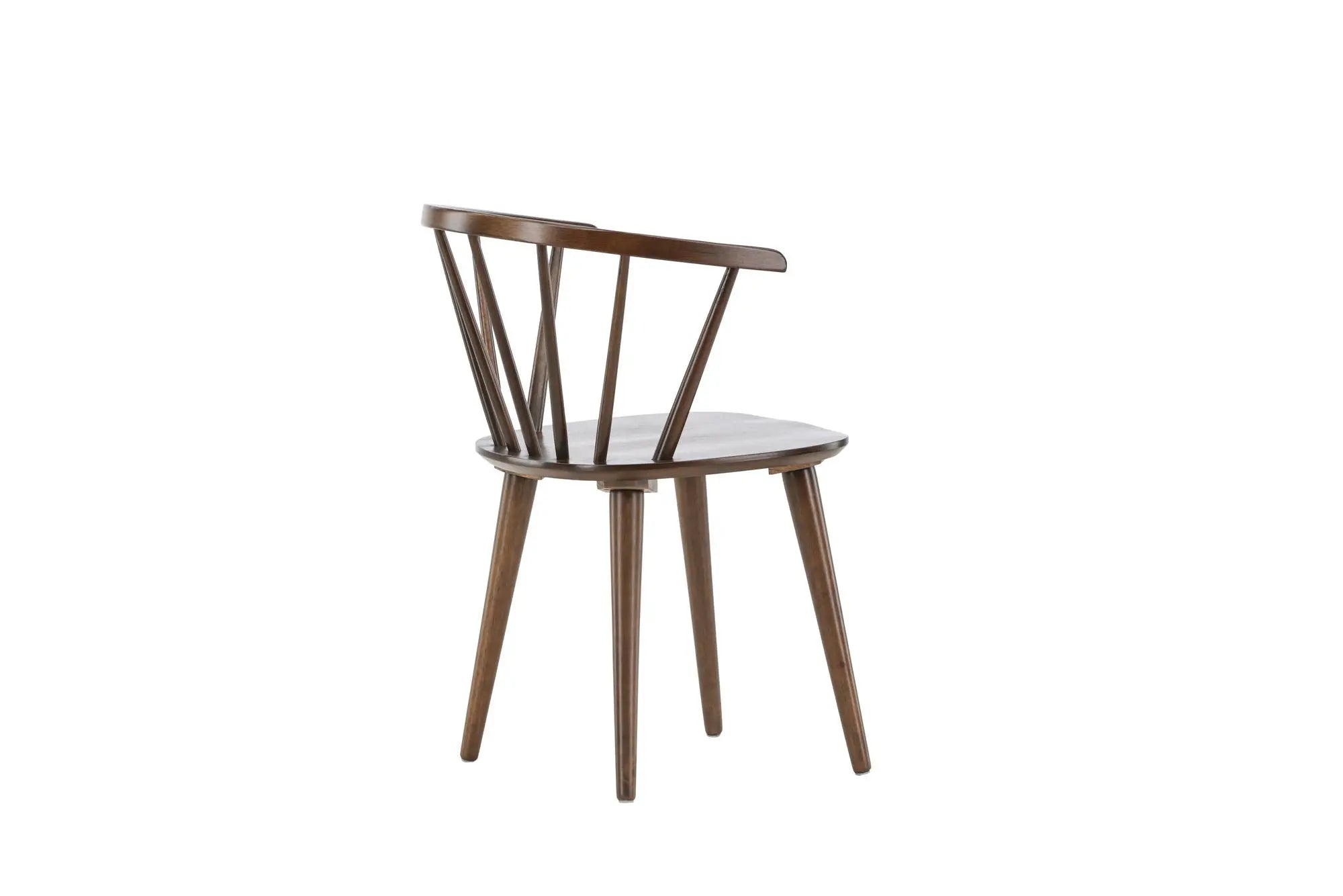 Lot de 2 chaises de salle à manger Bobby - 53x55x76 - Hévéas
