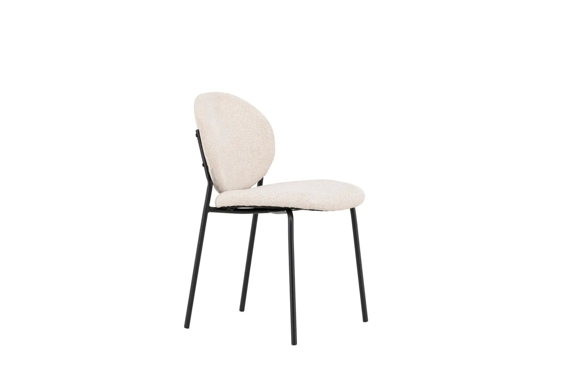 Lot de 2 chaises de salle à manger Vault - 55*48.5*78.5 - Polyester Lin