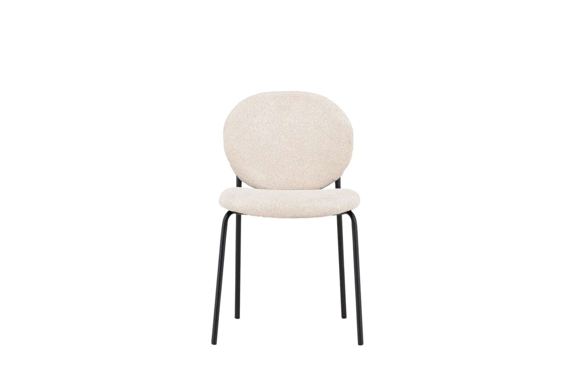 Lot de 2 chaises de salle à manger Vault - 55*48.5*78.5 - Polyester Lin