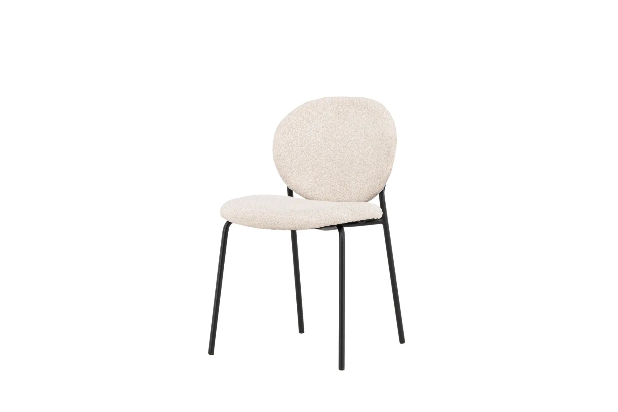 Lot de 2 chaises de salle à manger Vault - 55*48.5*78.5 - Polyester Lin