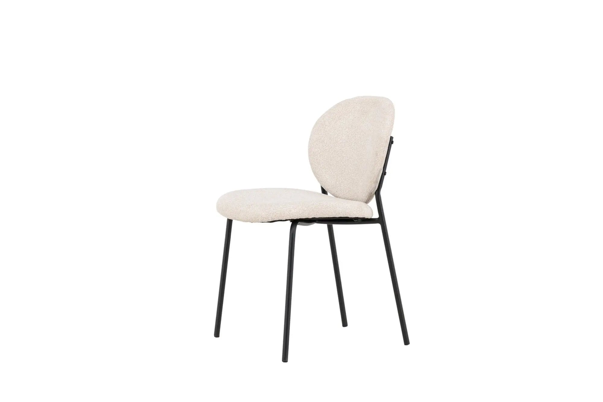 Lot de 2 chaises de salle à manger Vault - 55*48.5*78.5 - Polyester Lin