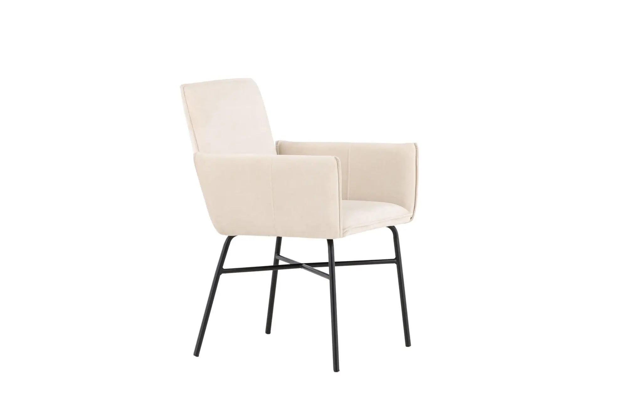 Chaise de salle à manger Petra - 59*56*86 - Polyester Velvet