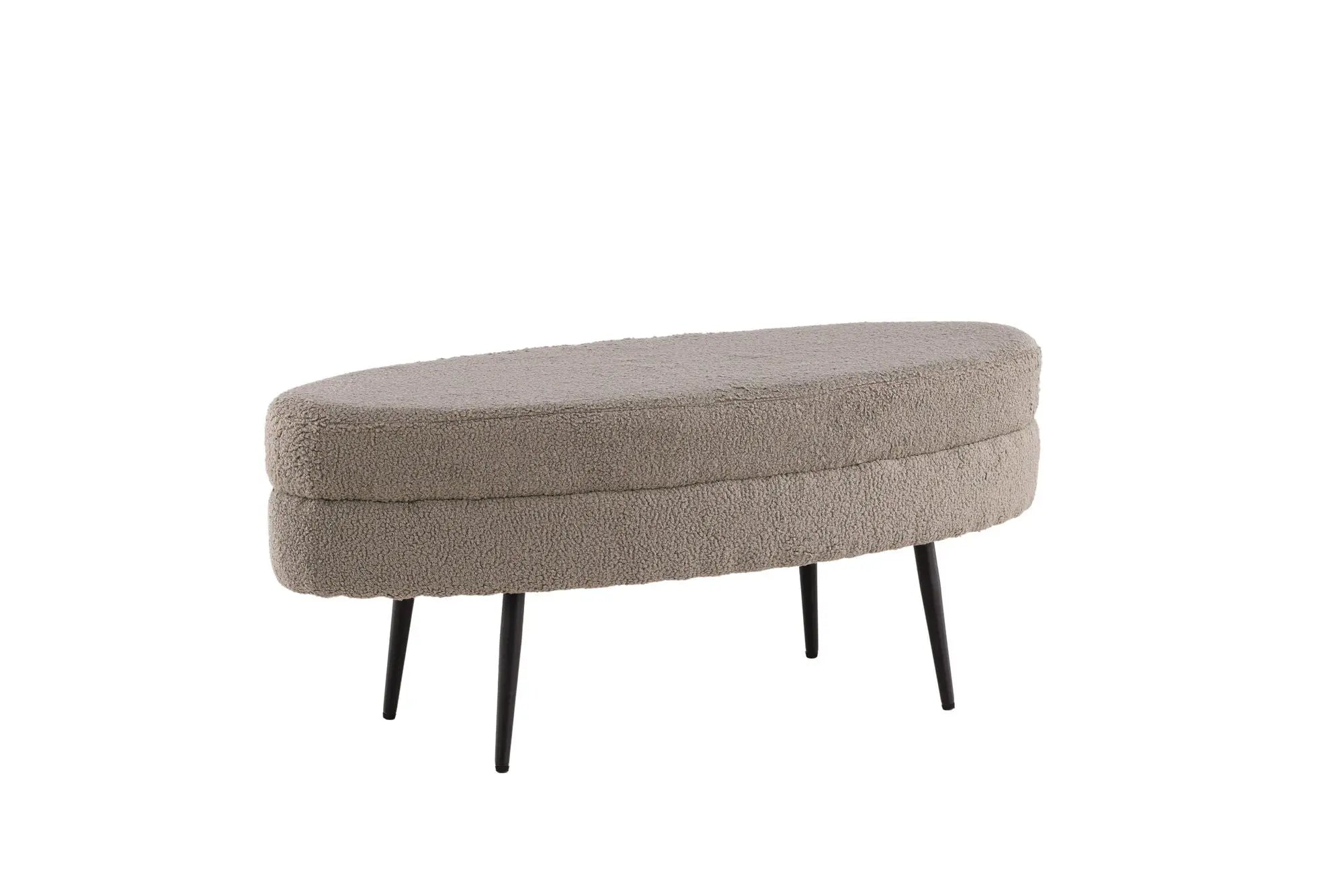 Pouf Otto - 100 x 40 x 41 - Nounours en polyester
