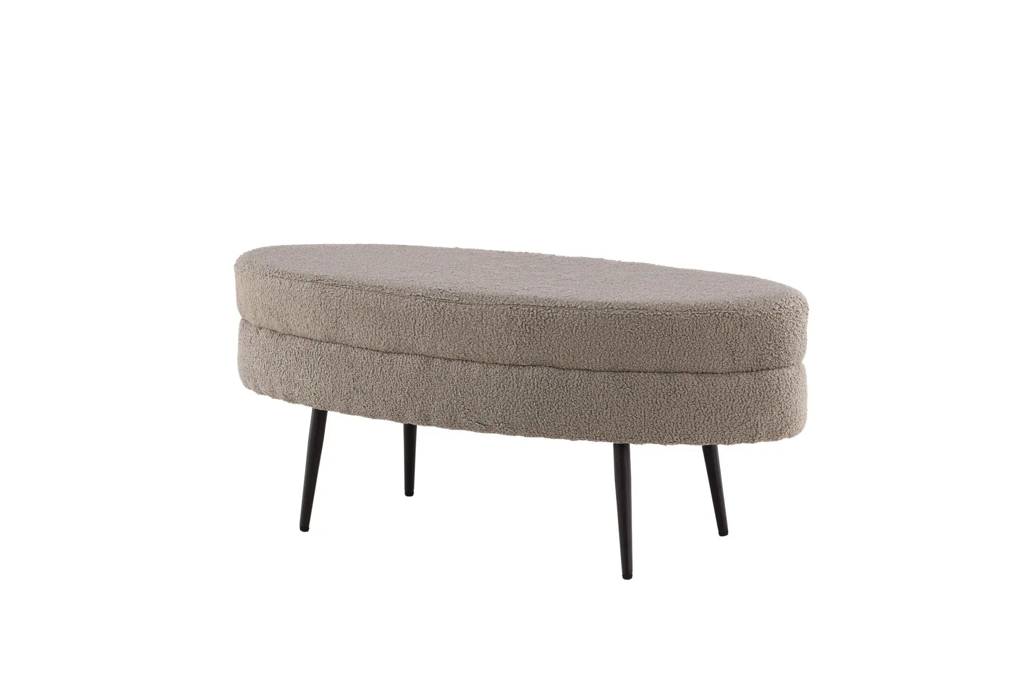 Pouf Otto - 100 x 40 x 41 - Nounours en polyester