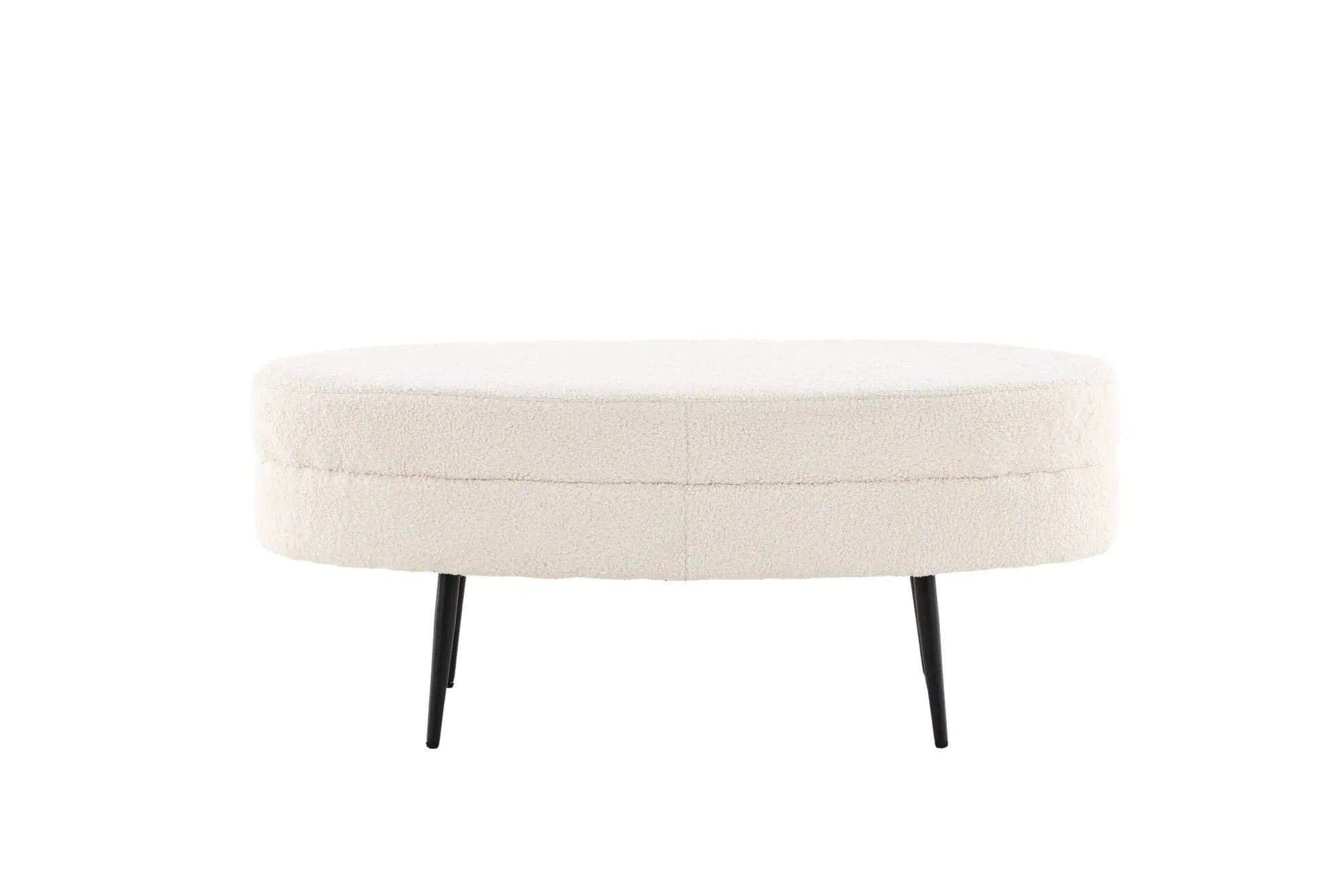 Pouf Otto - 100 x 40 x 41 - Nounours en polyester
