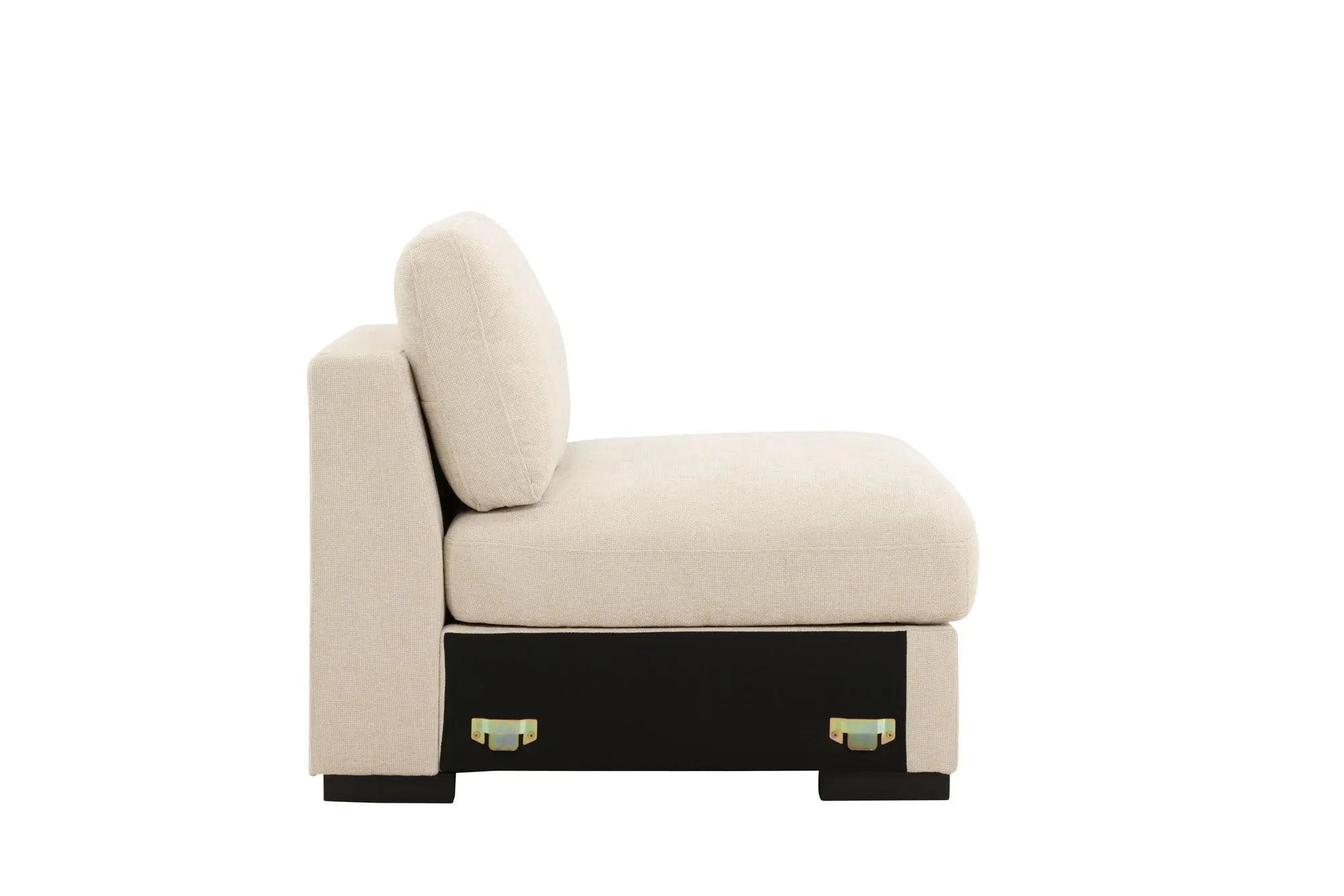 Fauteuil sans accoudoirs Salerno - Polyester