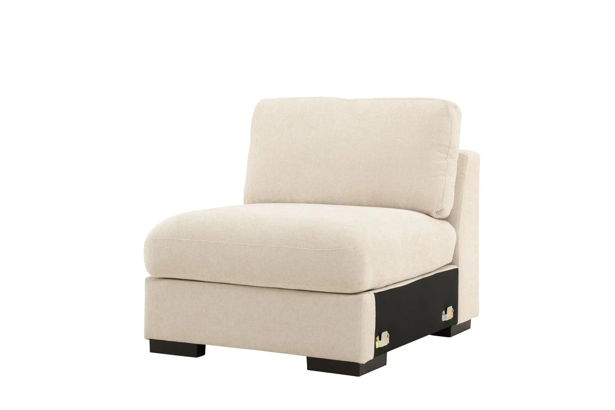 Fauteuil sans accoudoirs Salerno - Polyester