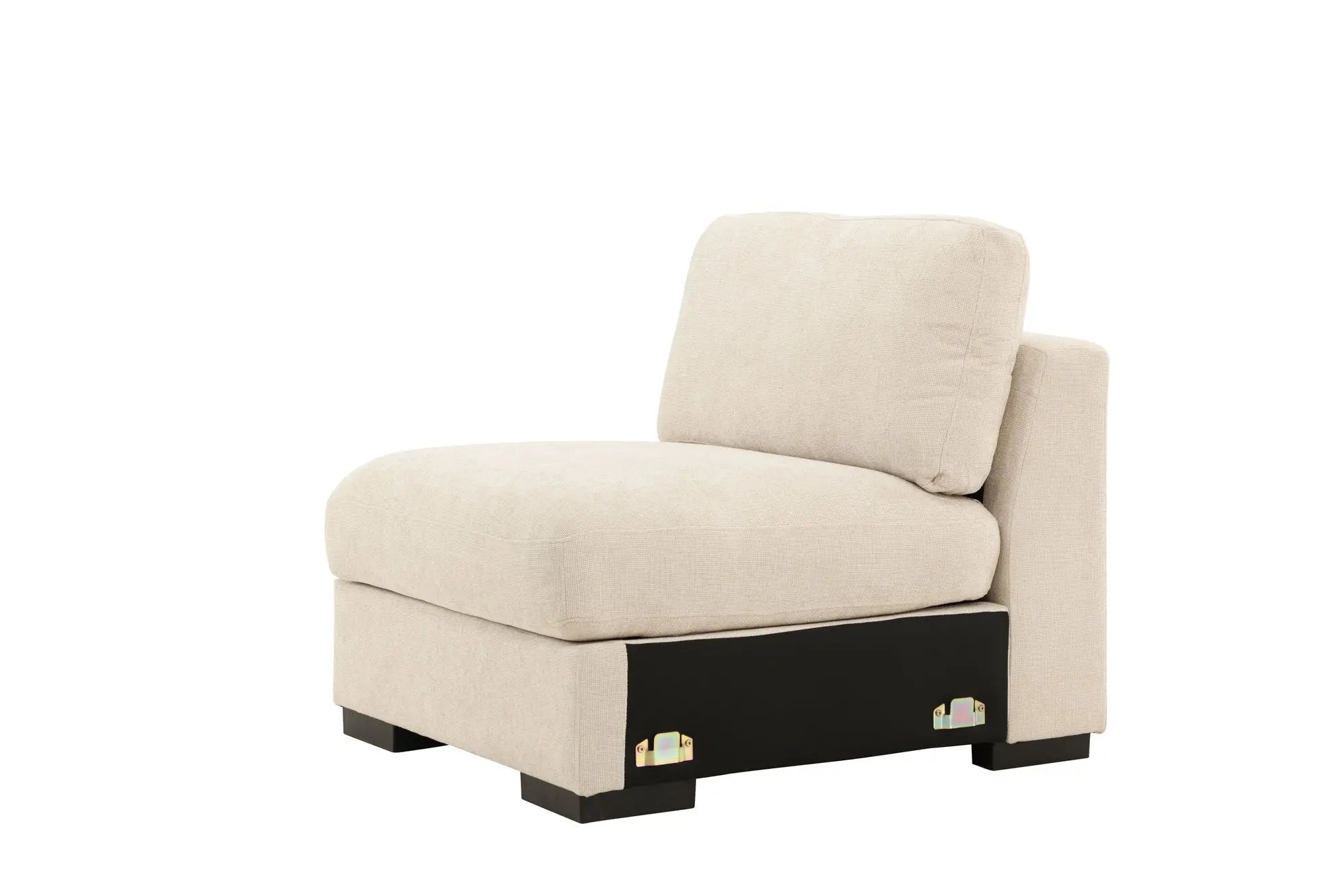 Fauteuil sans accoudoirs Salerno - Polyester