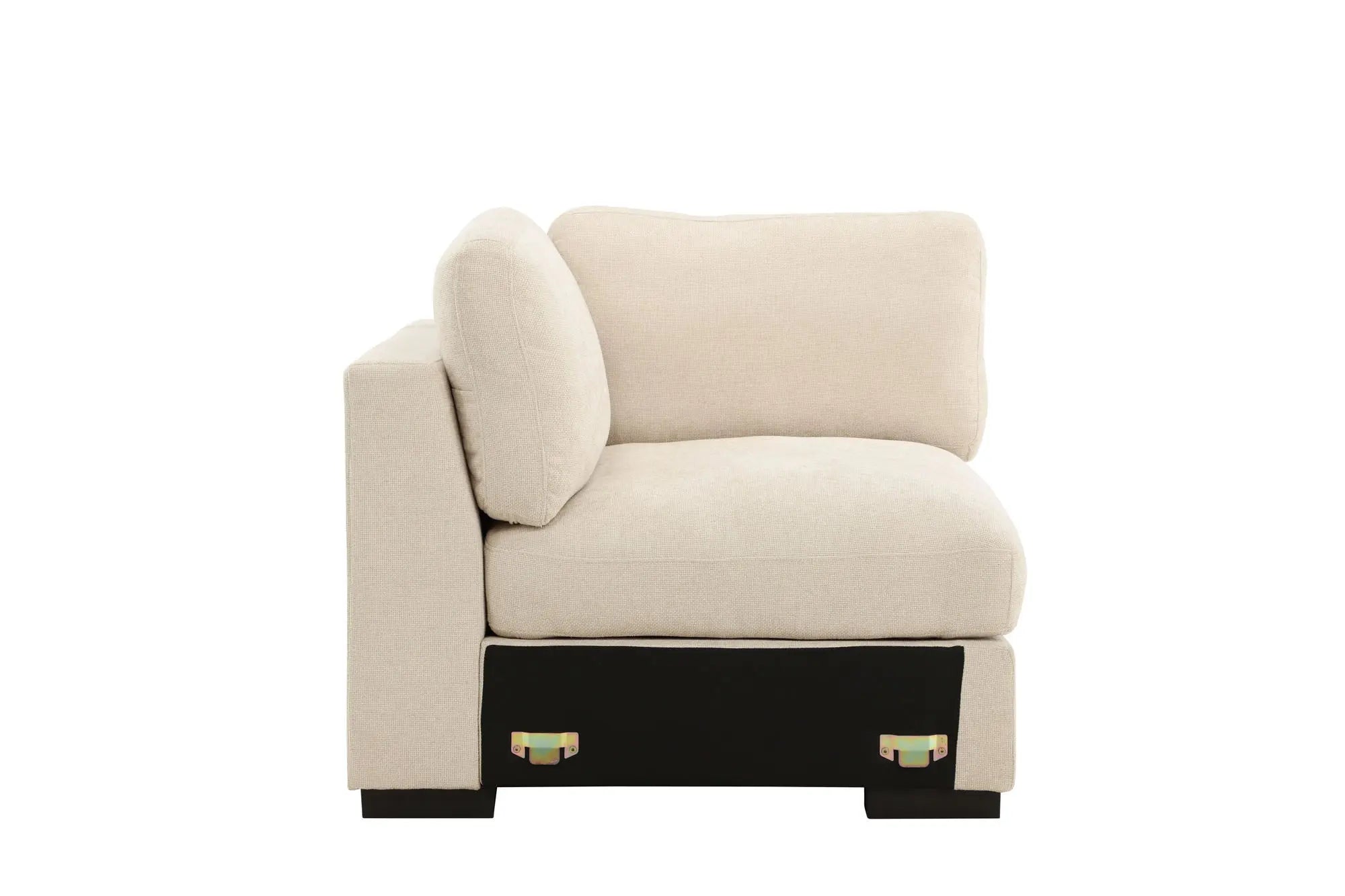 Fauteuil droit Salerno - Polyester