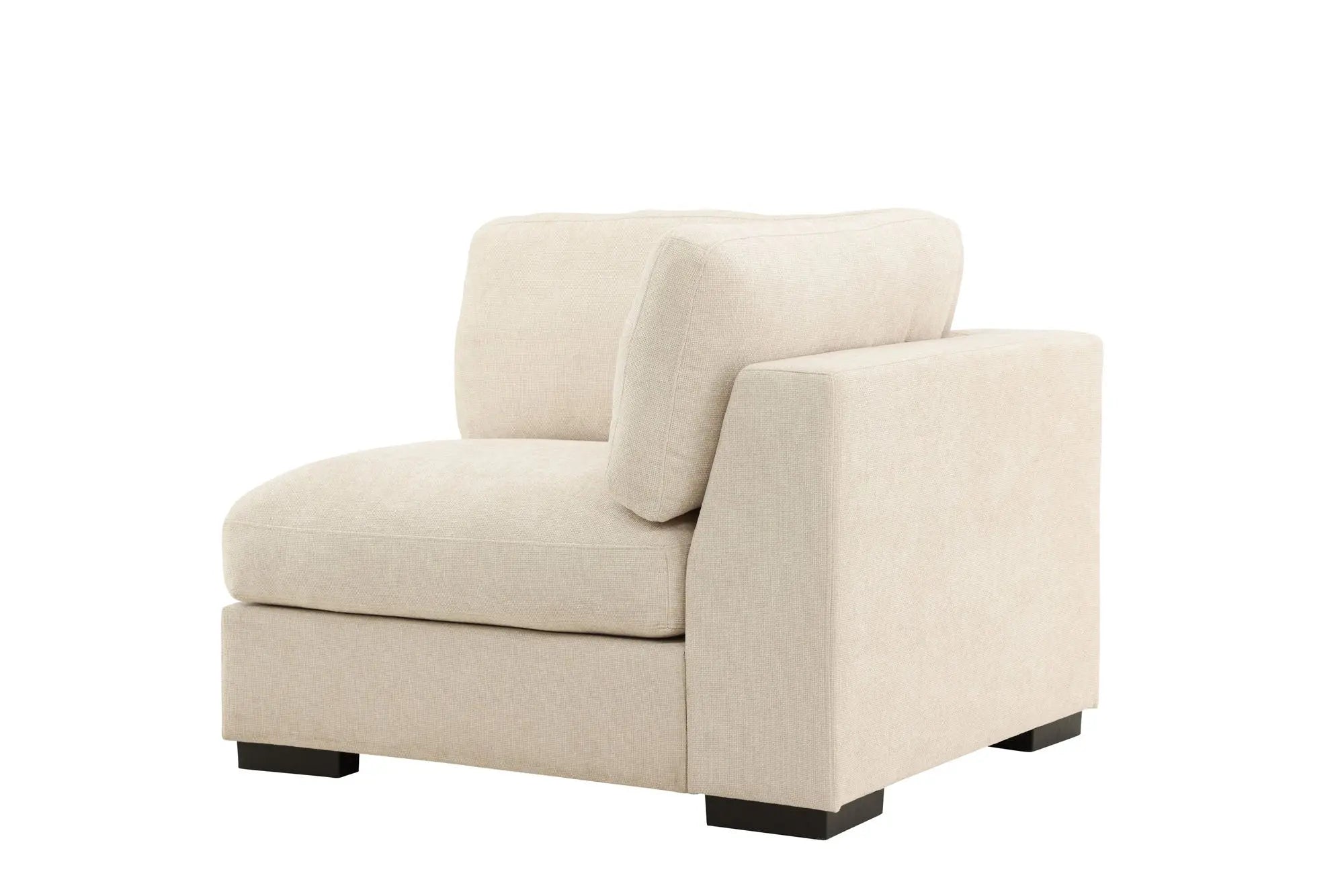Fauteuil droit Salerno - Polyester