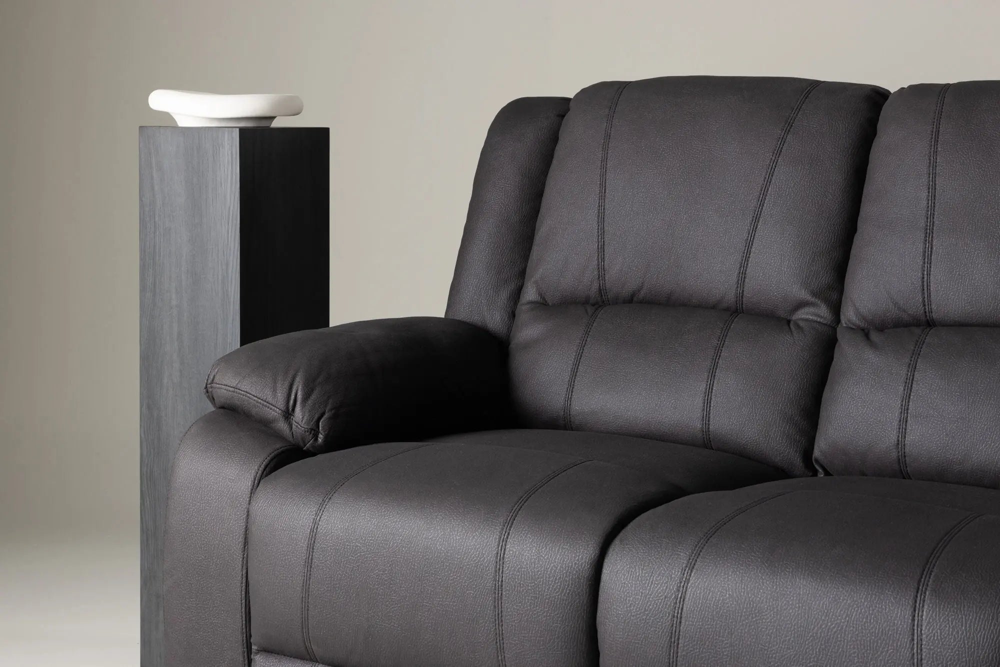 Canapé inclinable Singapore - 96x218x100 - Polyester