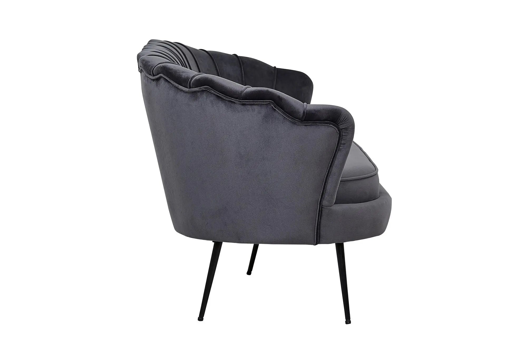 Canapé 3 places Calais - 180 x 78 - Polyester Velvet