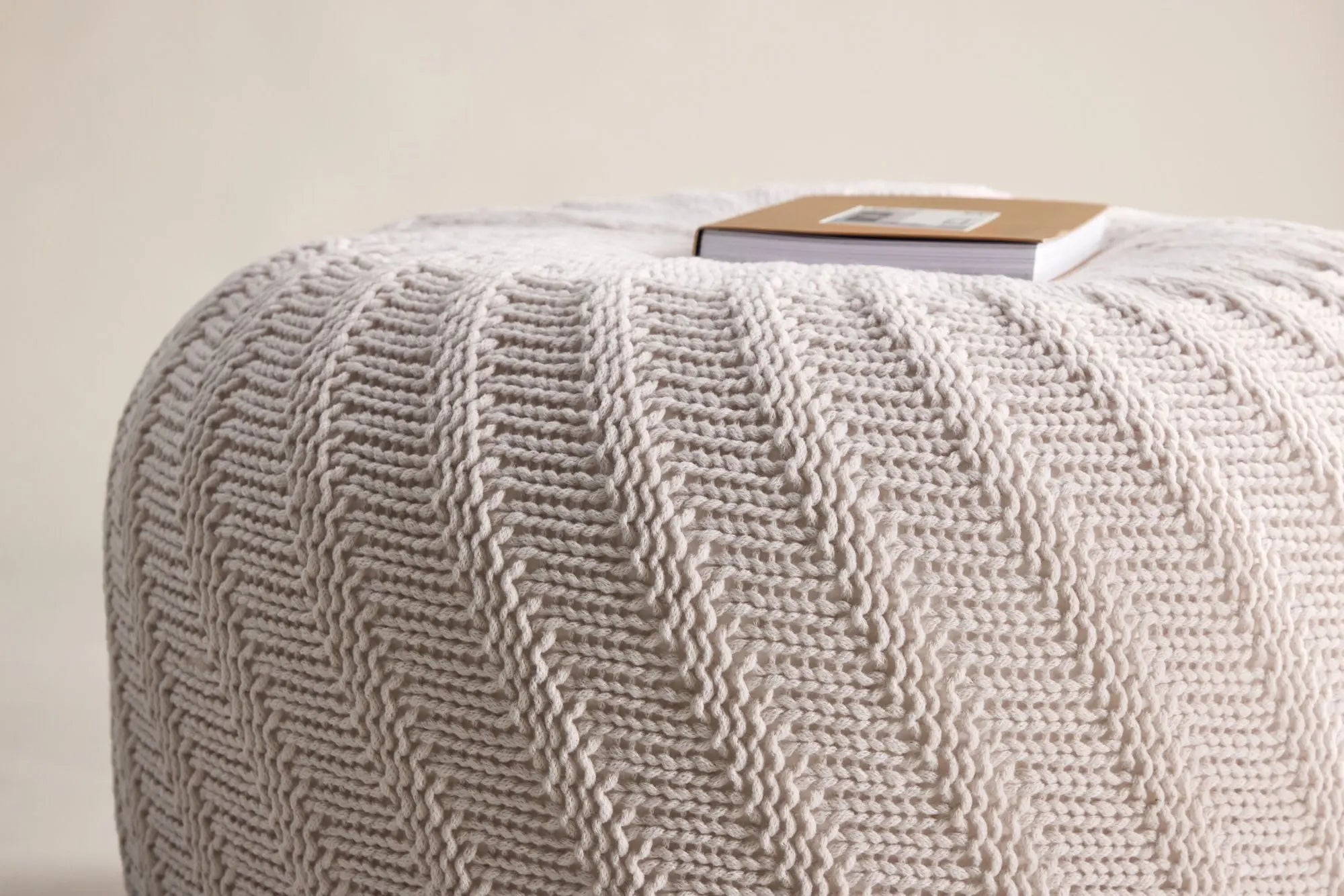 Pouf rond Ted - ø60 - Polyester