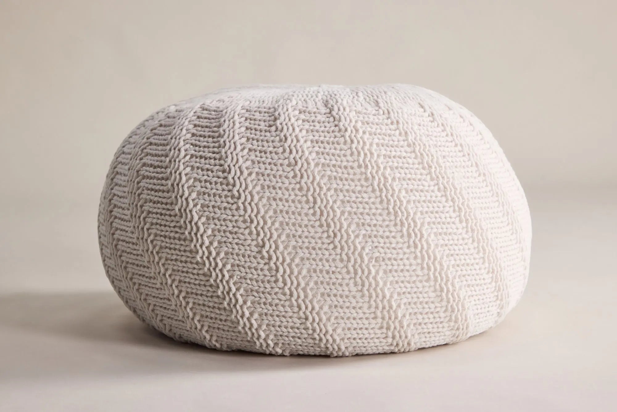 Pouf rond Ted - ø45 - Polyester