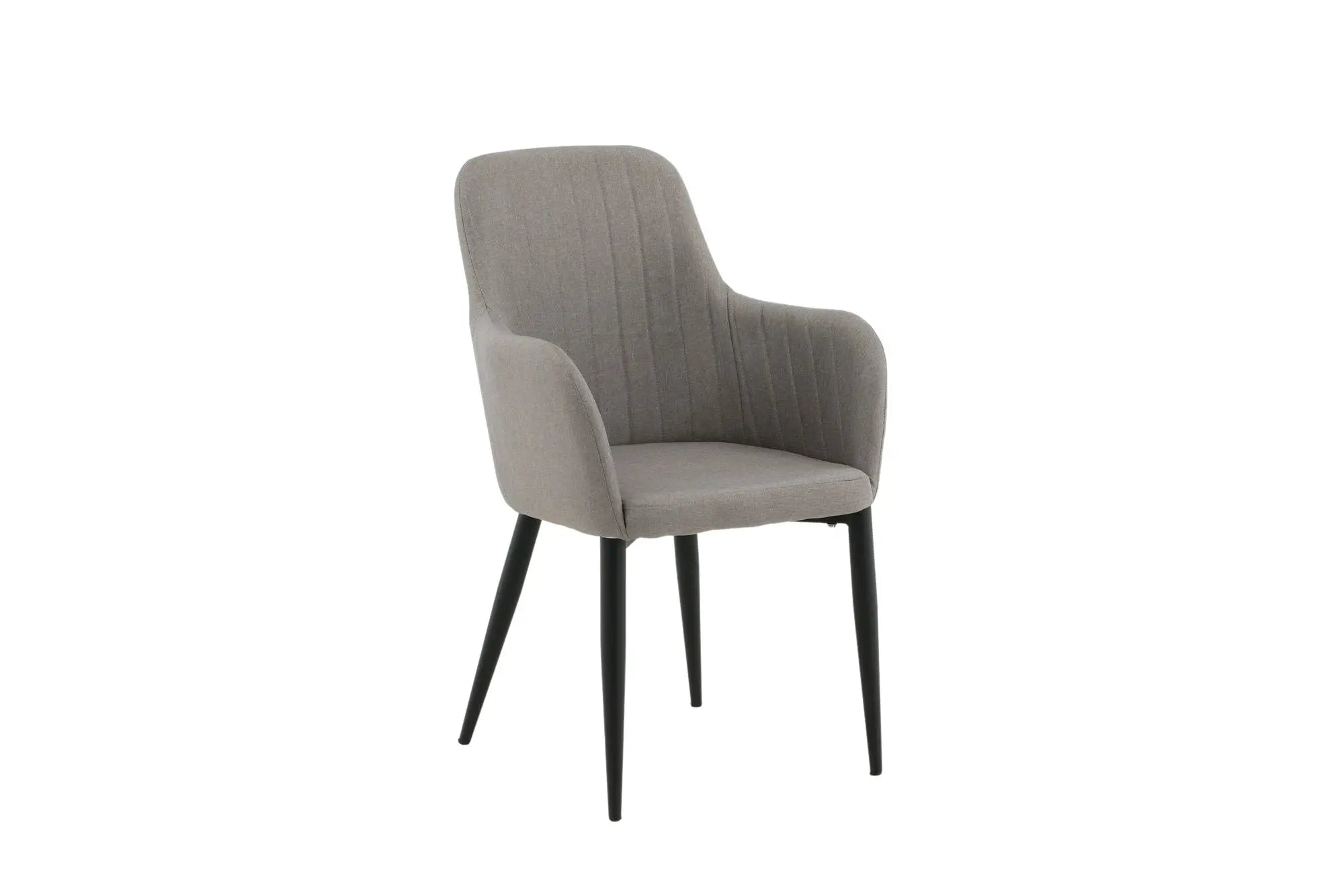 Lot de 2 chaises de salle à manger Comfort - 61*58*92 - Polyester Lin