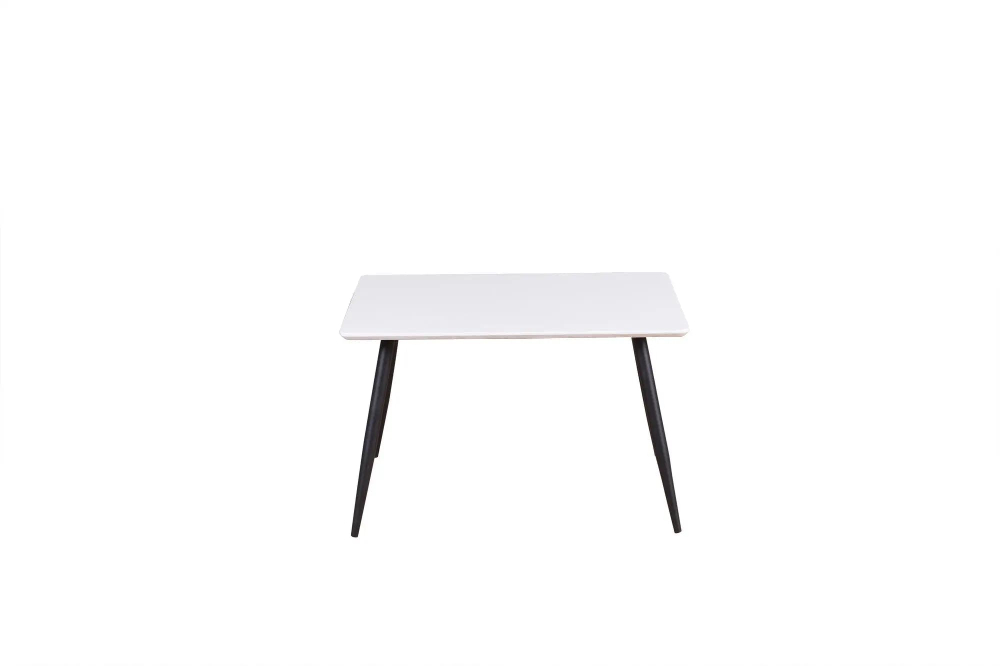 Table à manger Polar 80*60 XXS - Blanc / Noir