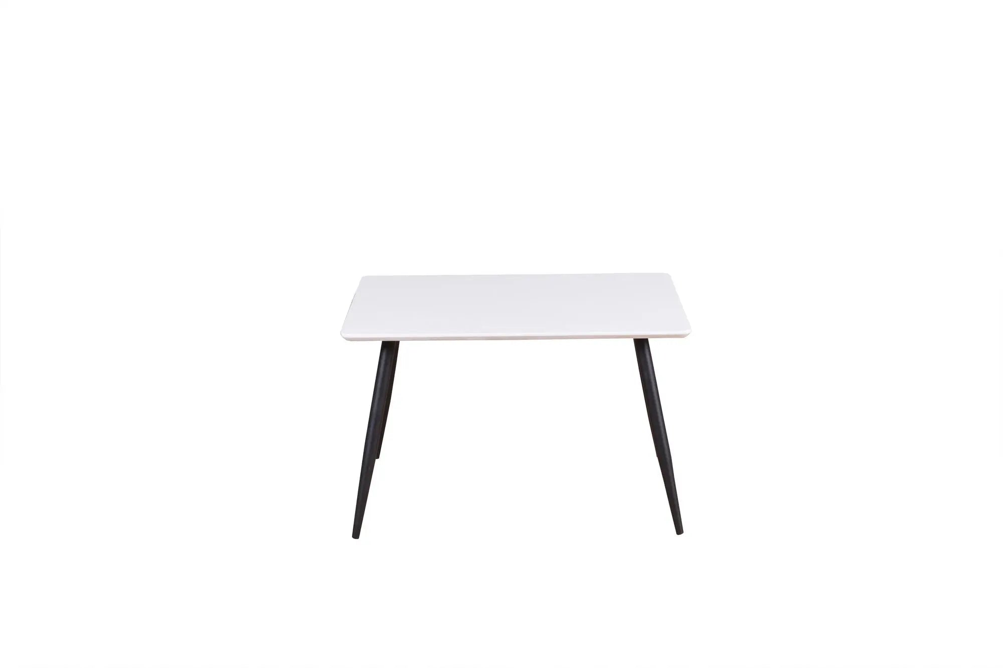 Table à manger Polar 80*60 XXS - Blanc / Noir