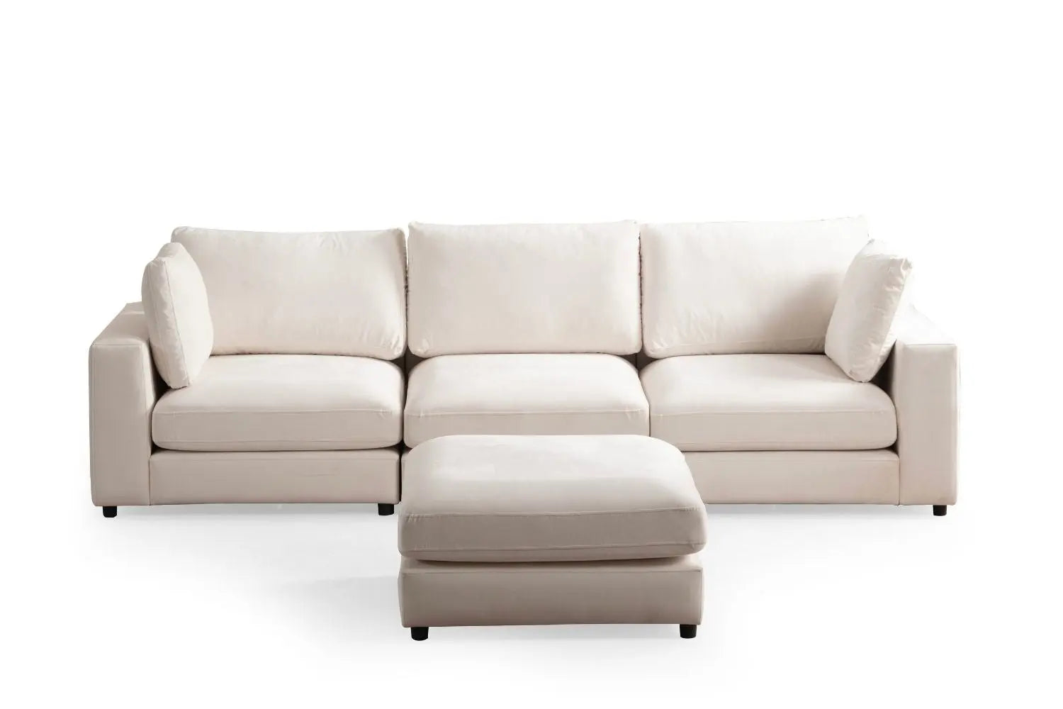 Canapé modulable Lunaris - 3+1 Pouf