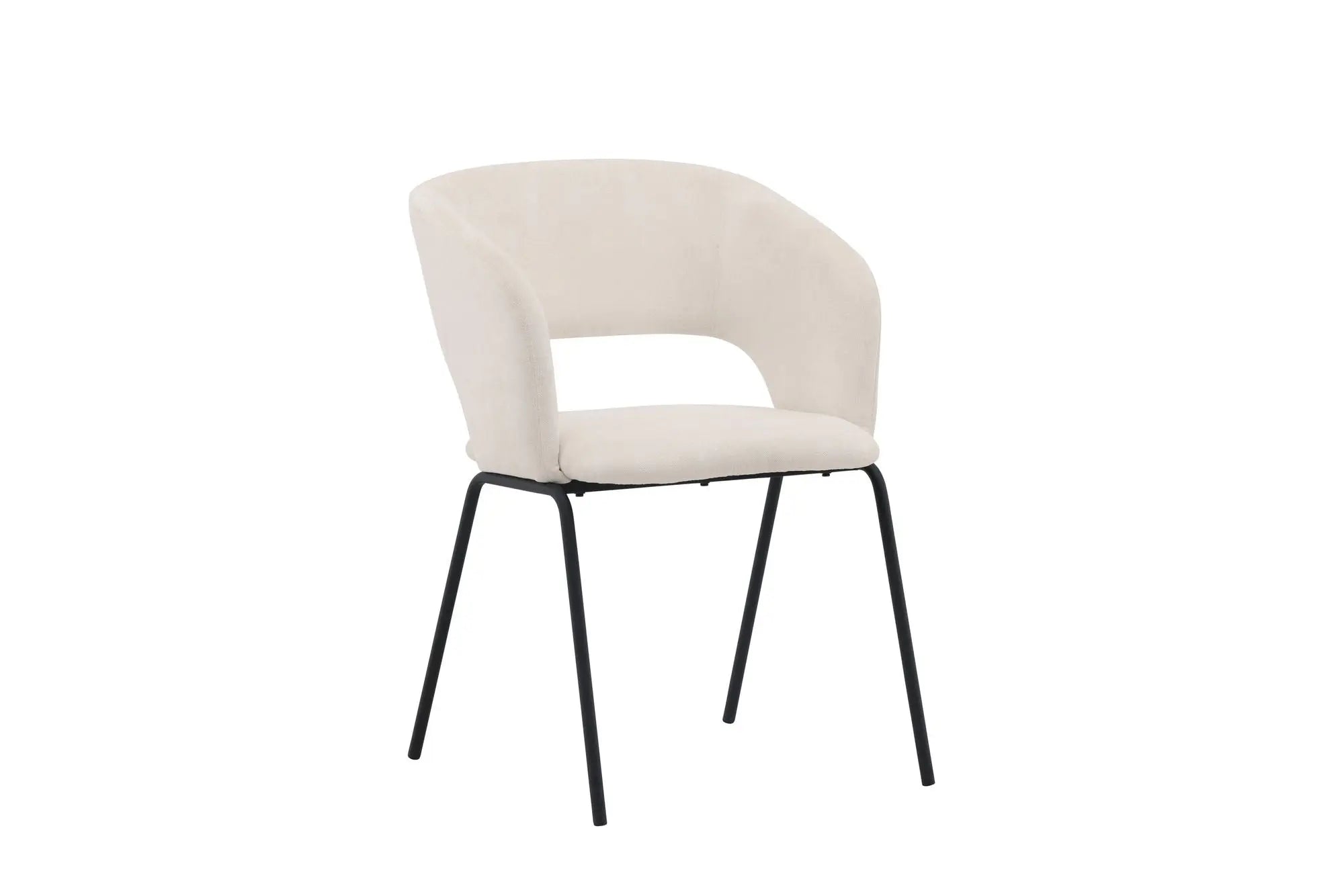 Lot de 2 chaises de salle à manger Day - 66 x 66 x 86 - Acier
