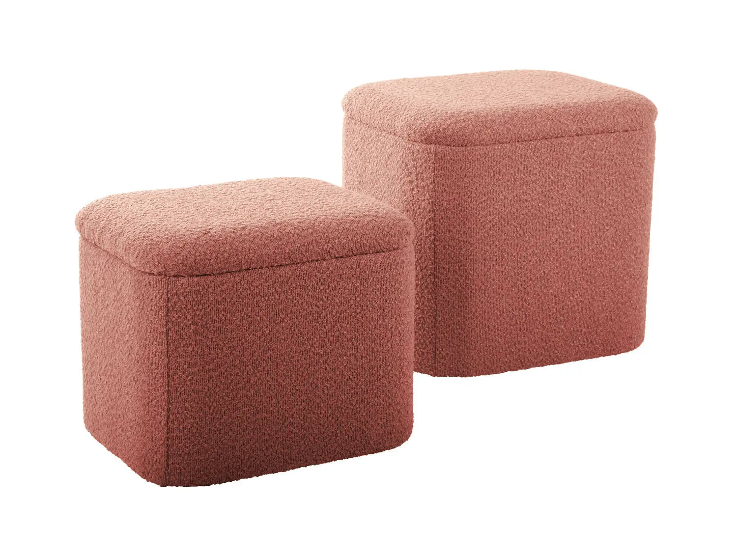 Ensemble de poufs Ada, Lot de 2 pièces