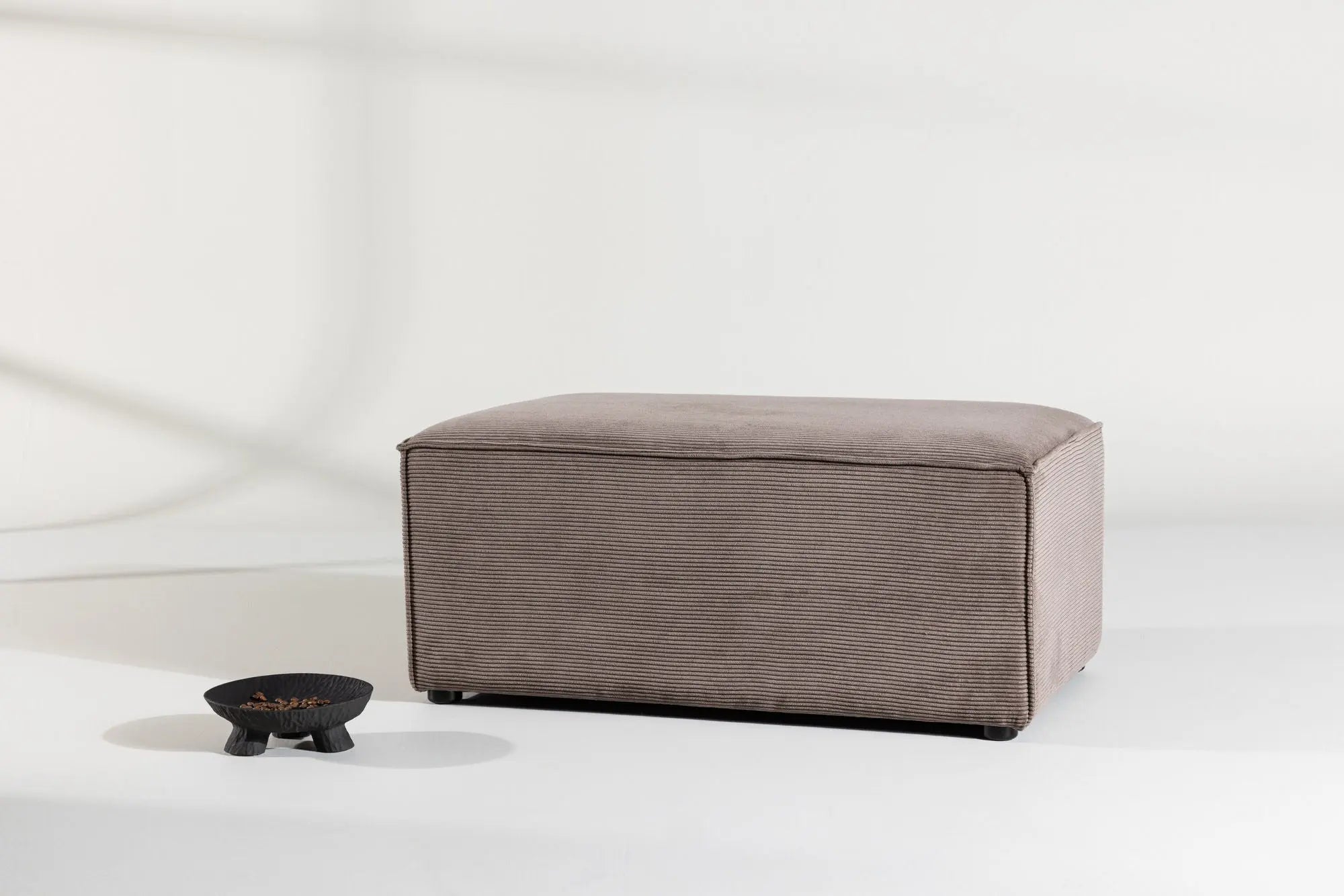 Pouf Gillholmen - 60X92X41 - Polyester velours côtelé