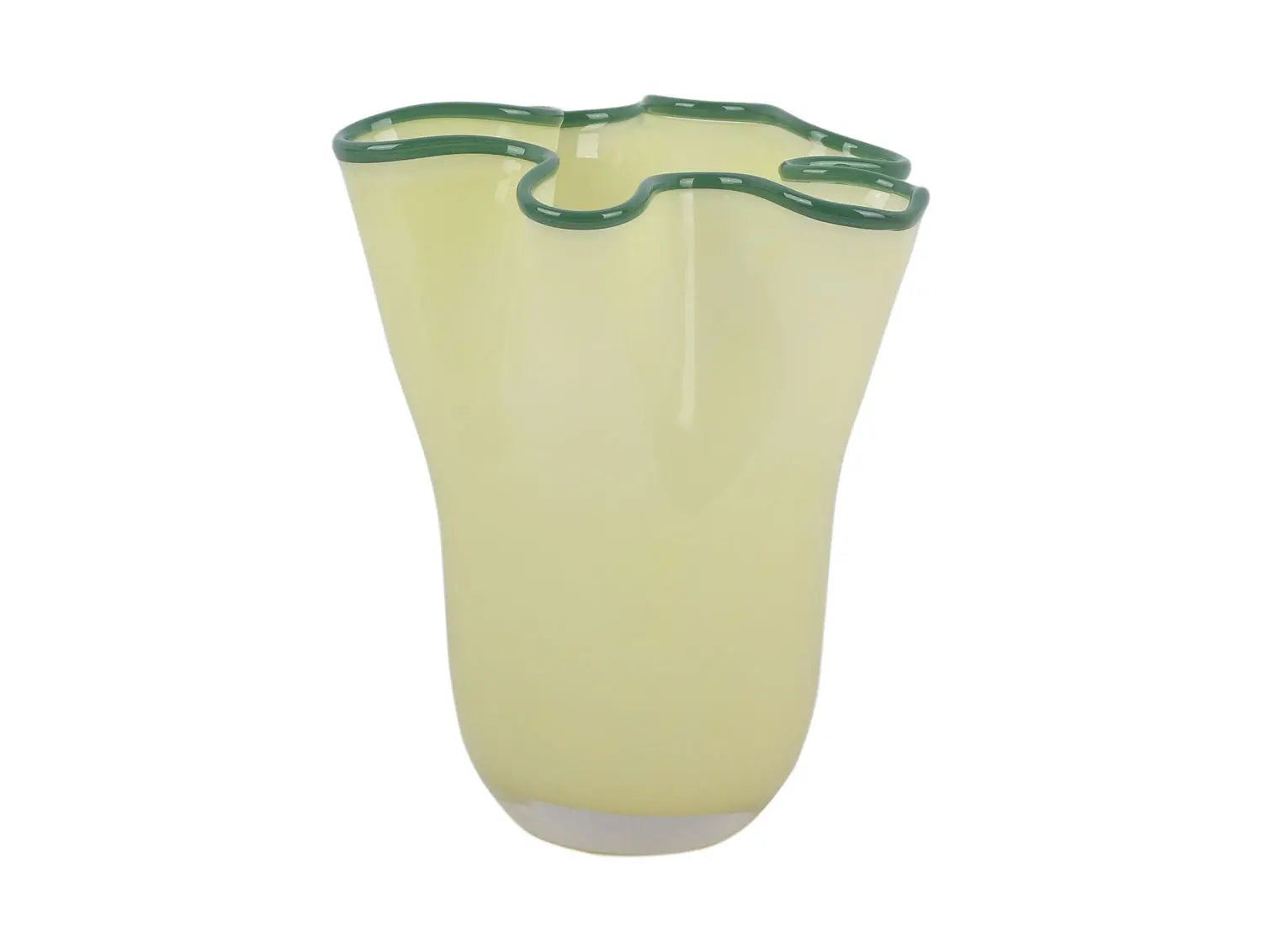 Vase Ruffles en verre