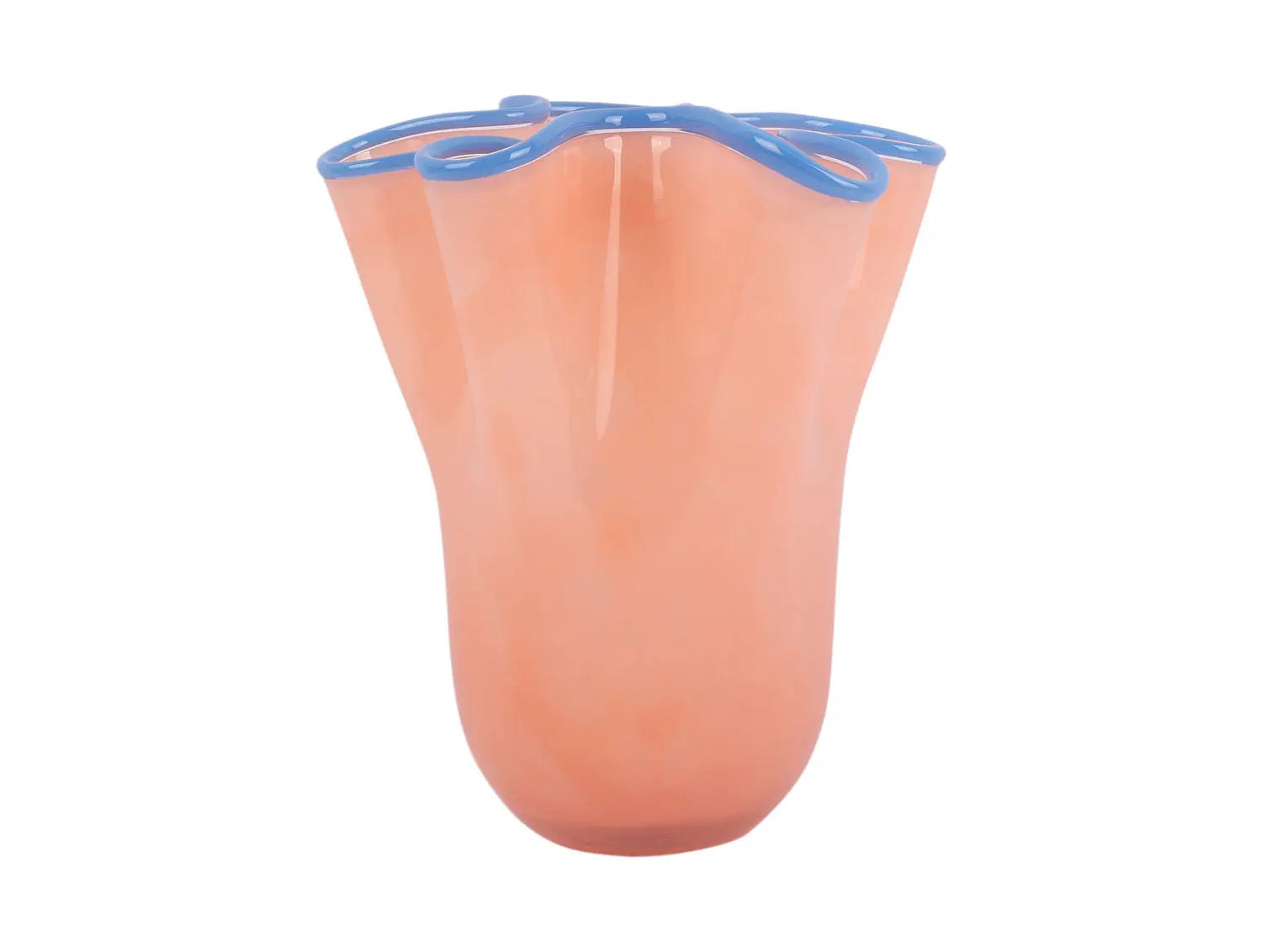 Vase Ruffles en verre