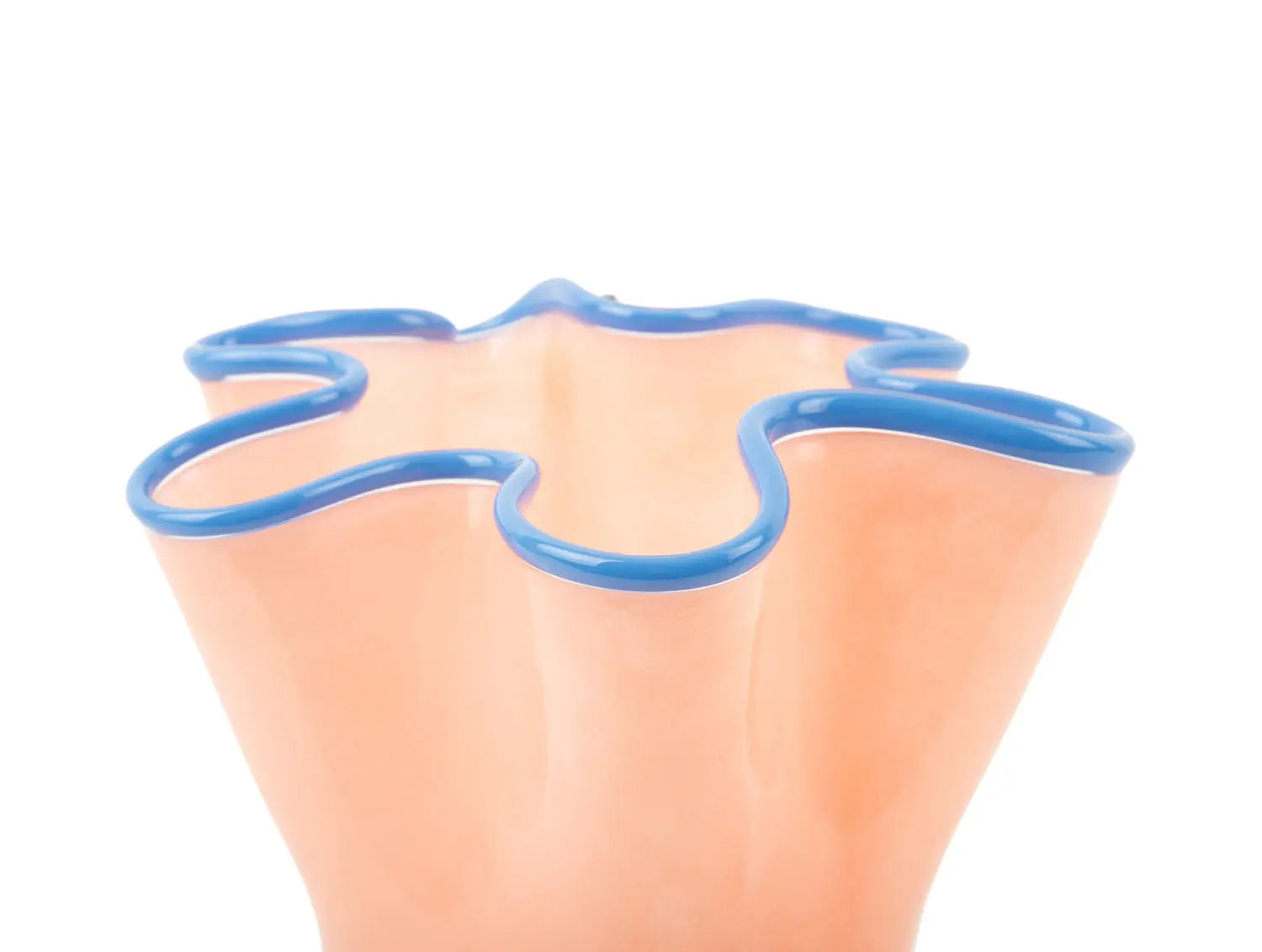 Vase Ruffles en verre