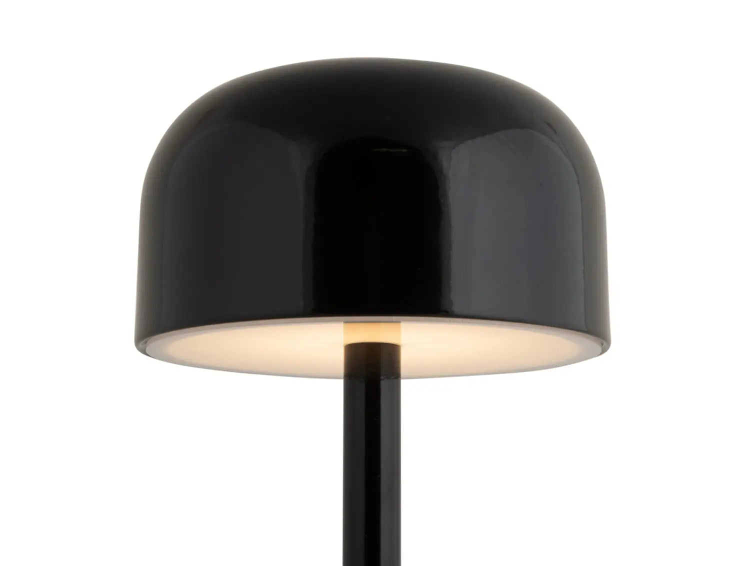 Table lamp James LED iron shiny black